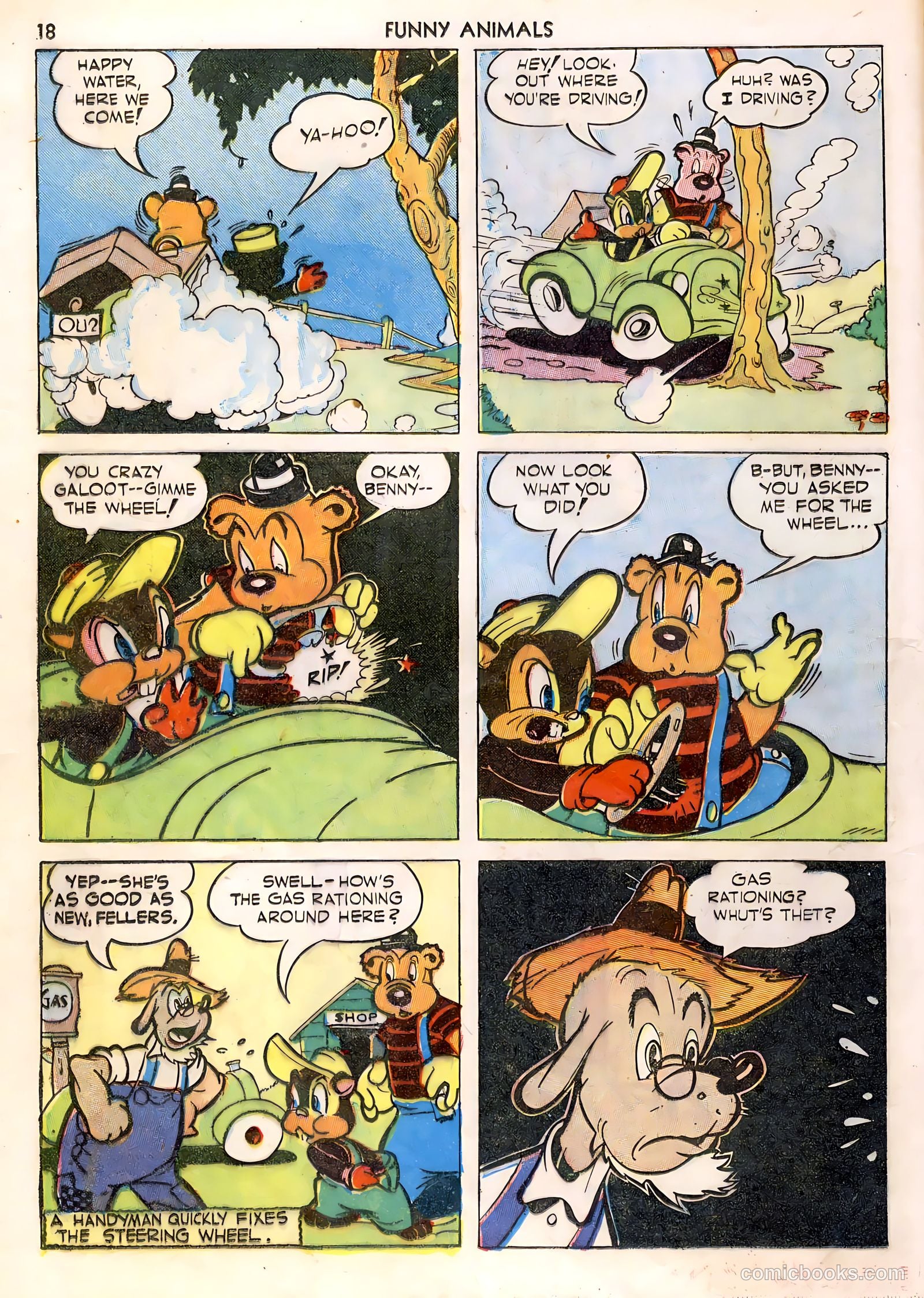 Fawcett's Funny Animals #1 — page 18 of 68