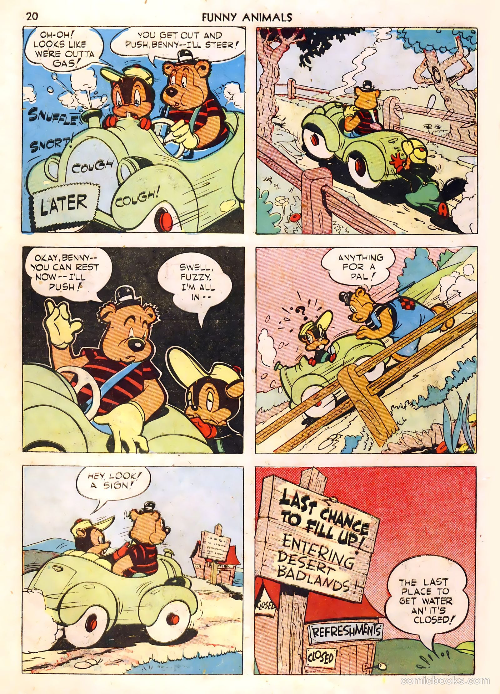 Fawcett's Funny Animals #1 — page 20 of 68