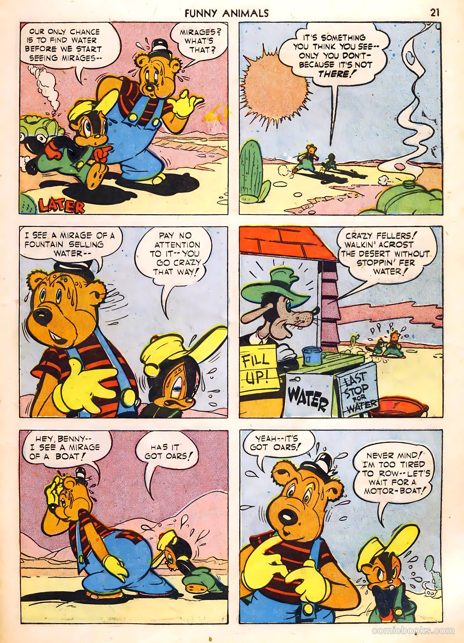 Fawcett's Funny Animals #1 — page 21 of 68