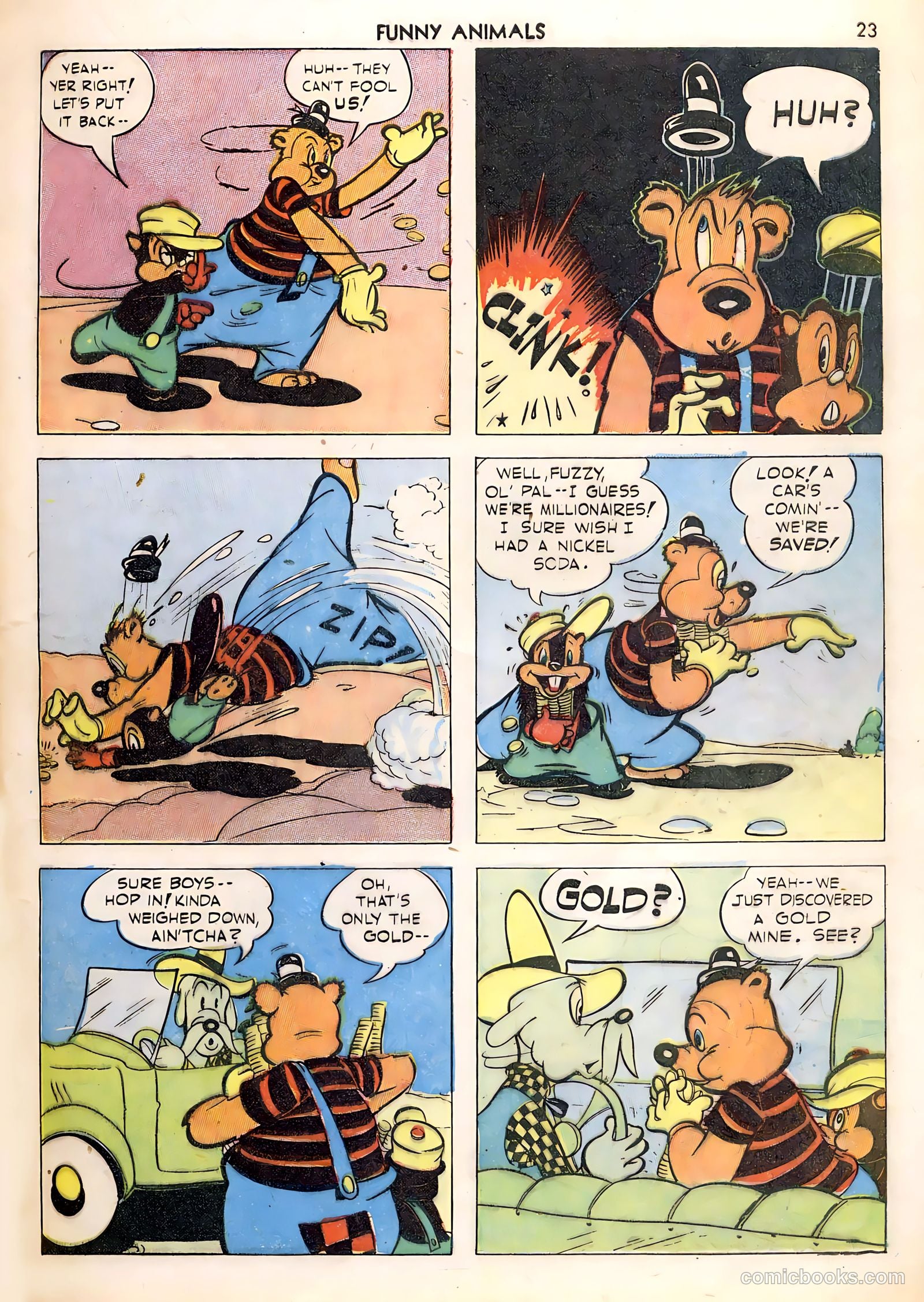 Fawcett's Funny Animals #1 — page 23 of 68