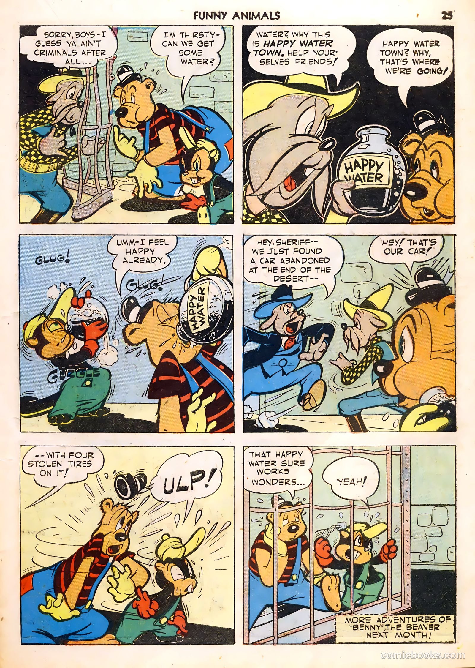 Fawcett's Funny Animals #1 — page 25 of 68