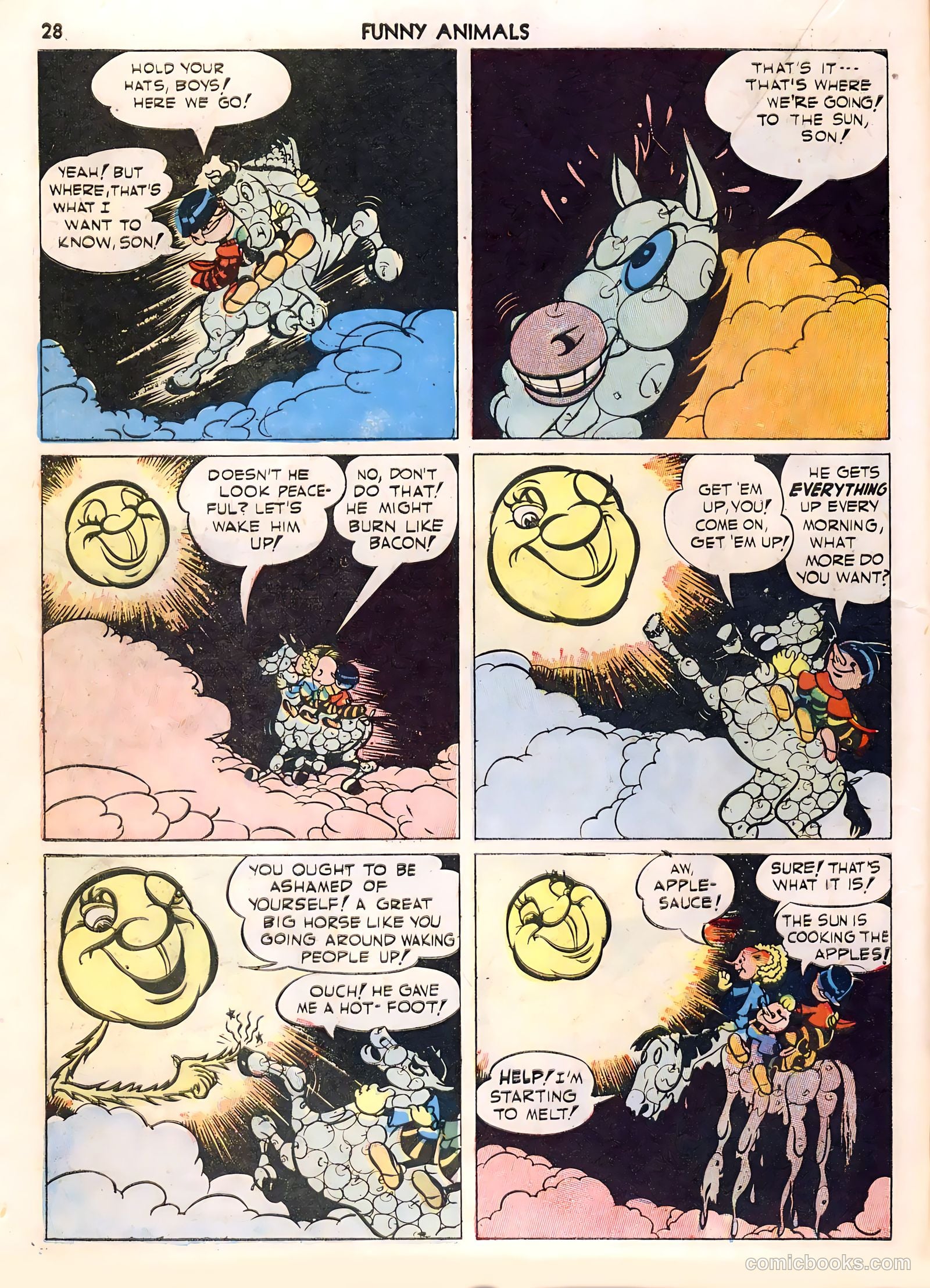 Fawcett's Funny Animals #1 — page 28 of 68