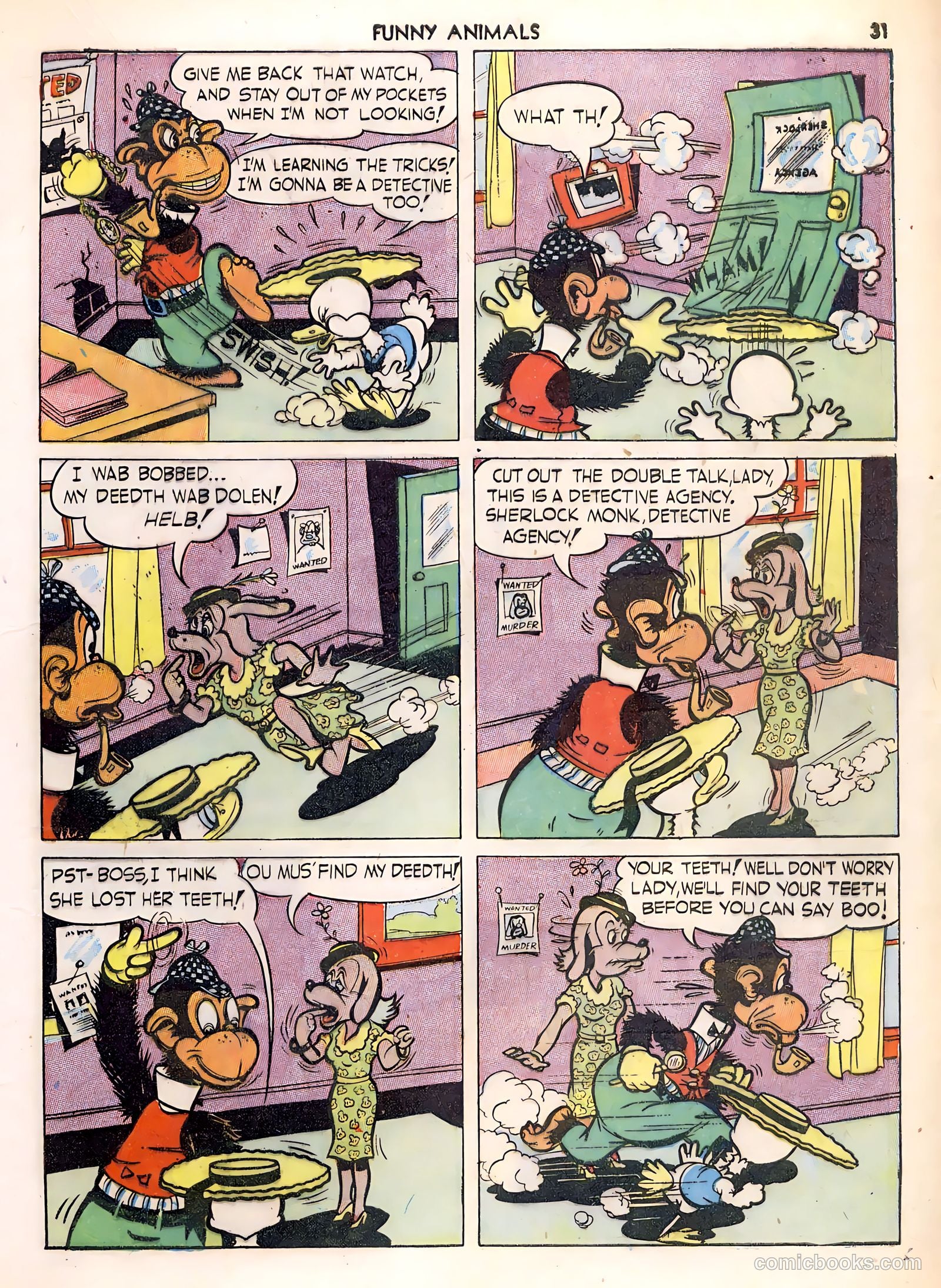 Fawcett's Funny Animals #1 — page 31 of 68