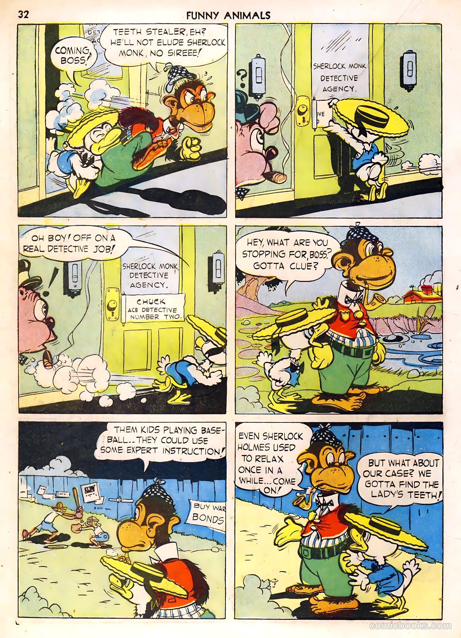 Fawcett's Funny Animals #1 — page 32 of 68