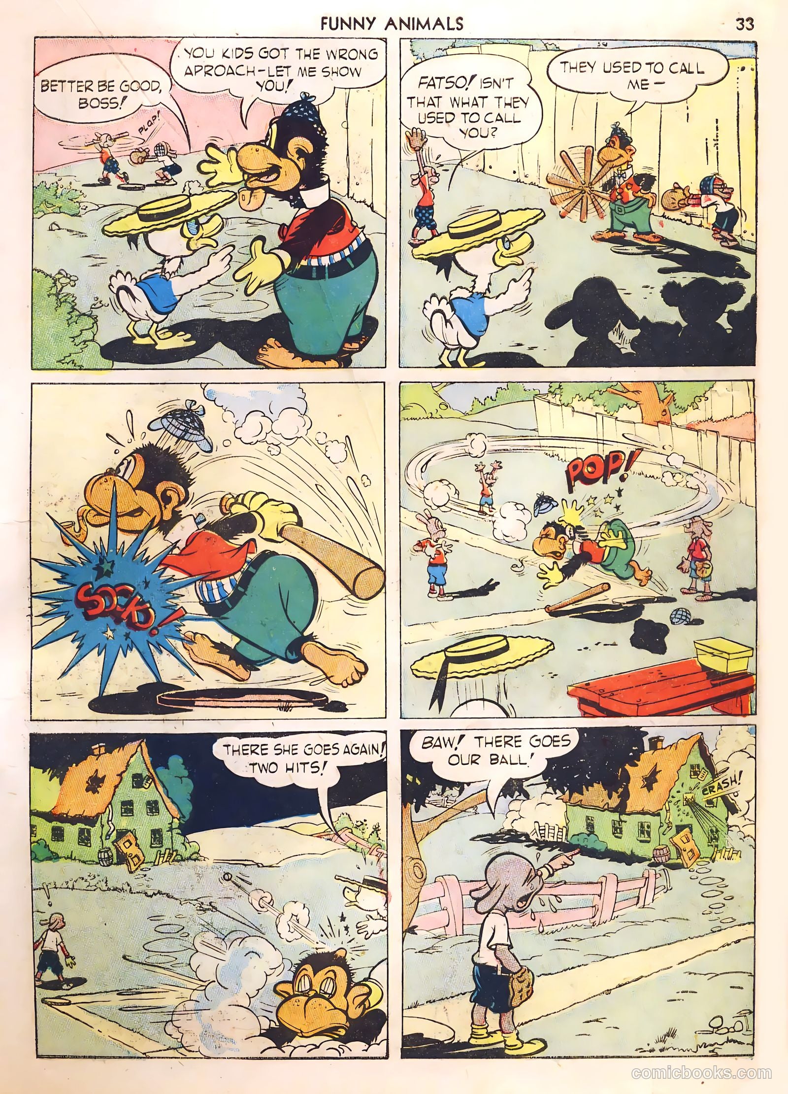 Fawcett's Funny Animals #1 — page 33 of 68