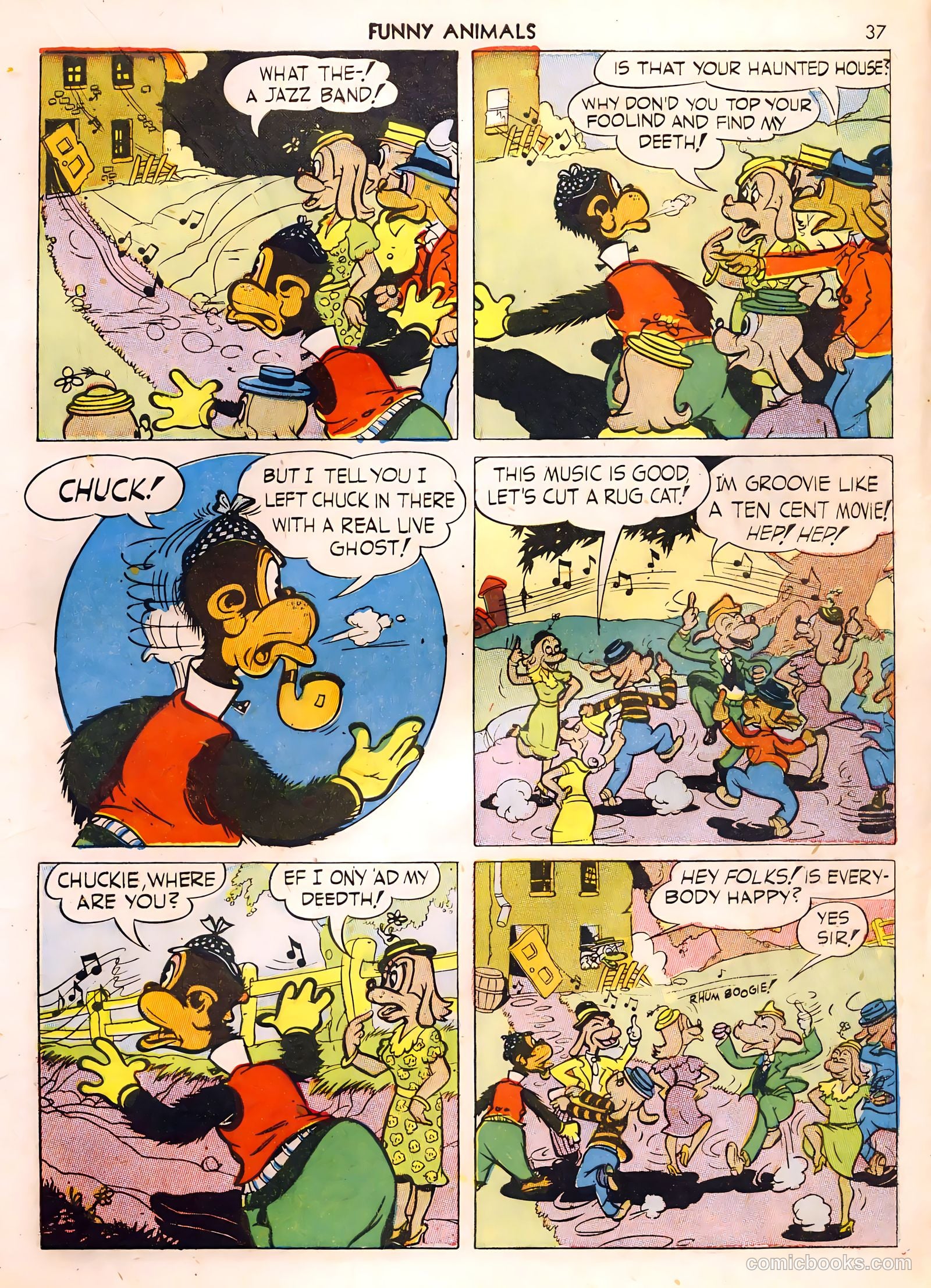 Fawcett's Funny Animals #1 — page 37 of 68