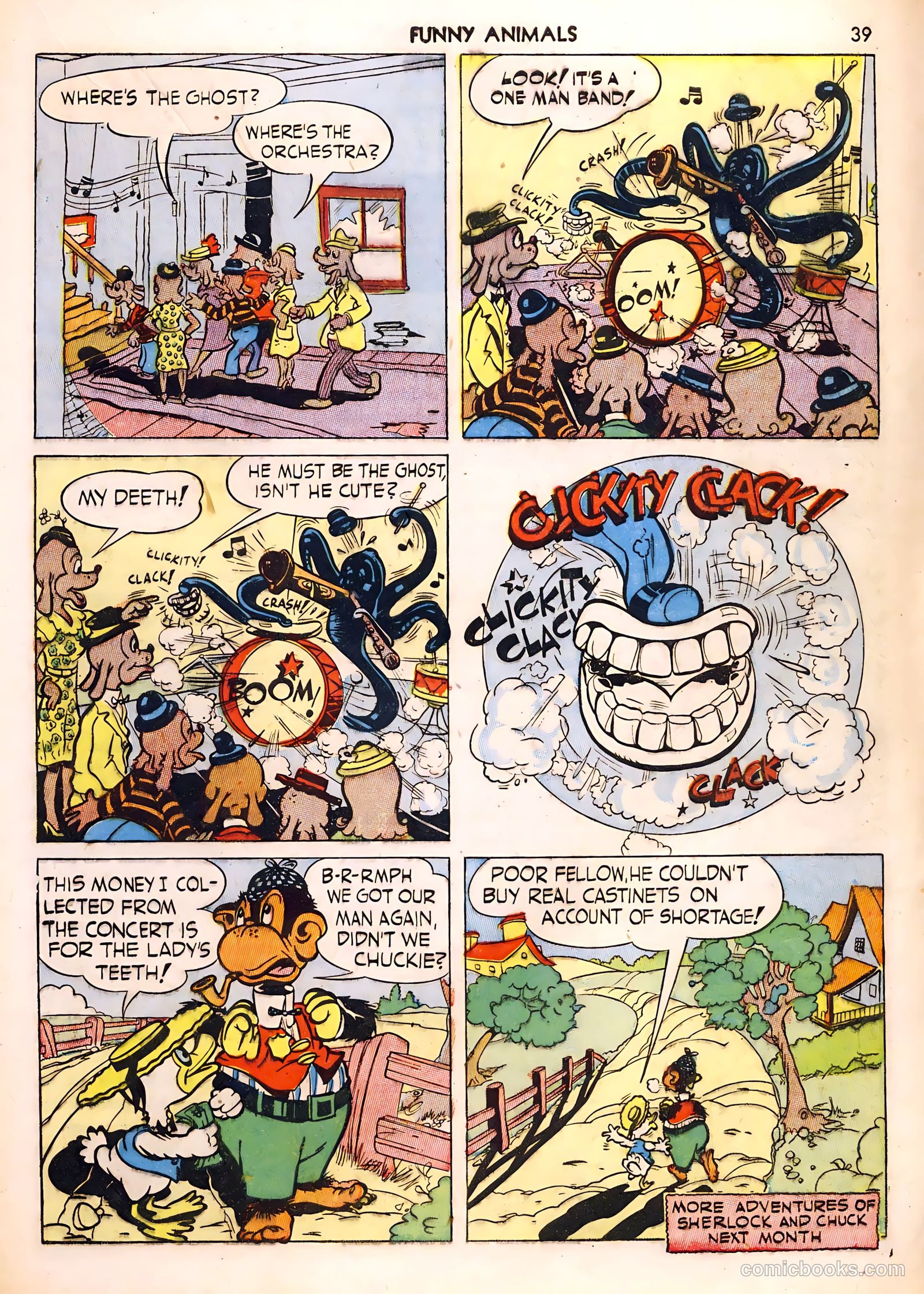 Fawcett's Funny Animals #1 — page 39 of 68