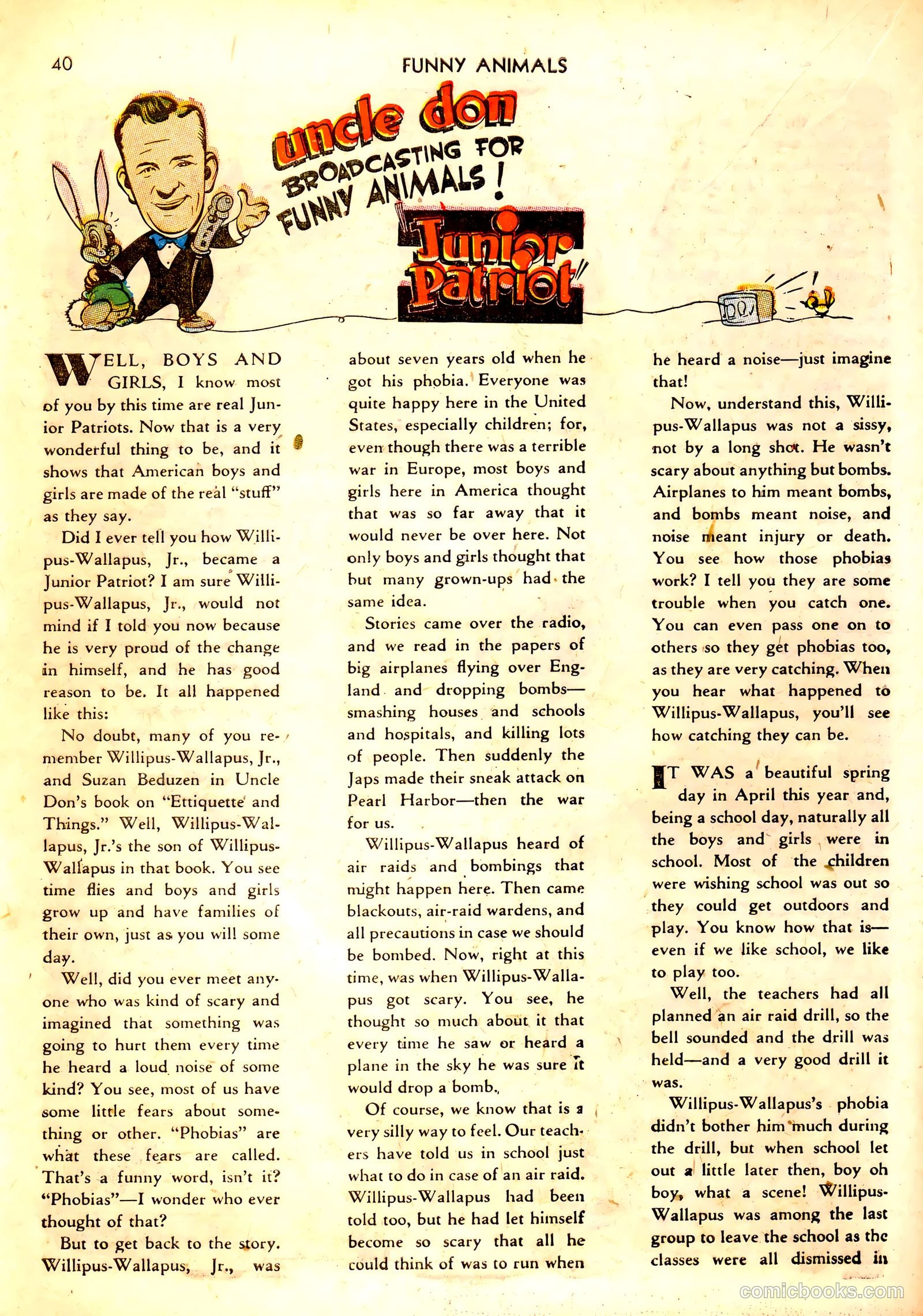 Fawcett's Funny Animals #1 — page 40 of 68