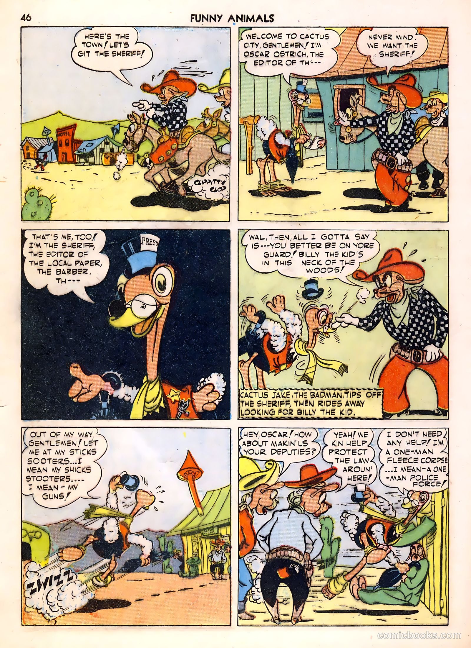 Fawcett's Funny Animals #1 — page 46 of 68