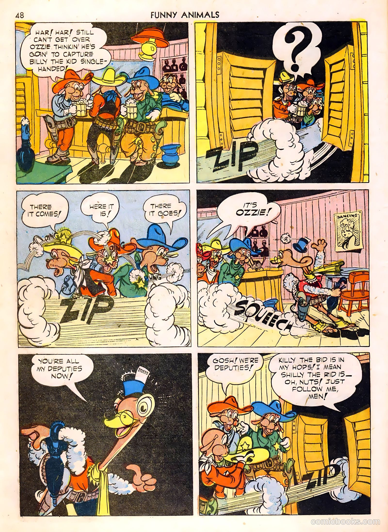 Fawcett's Funny Animals #1 — page 48 of 68