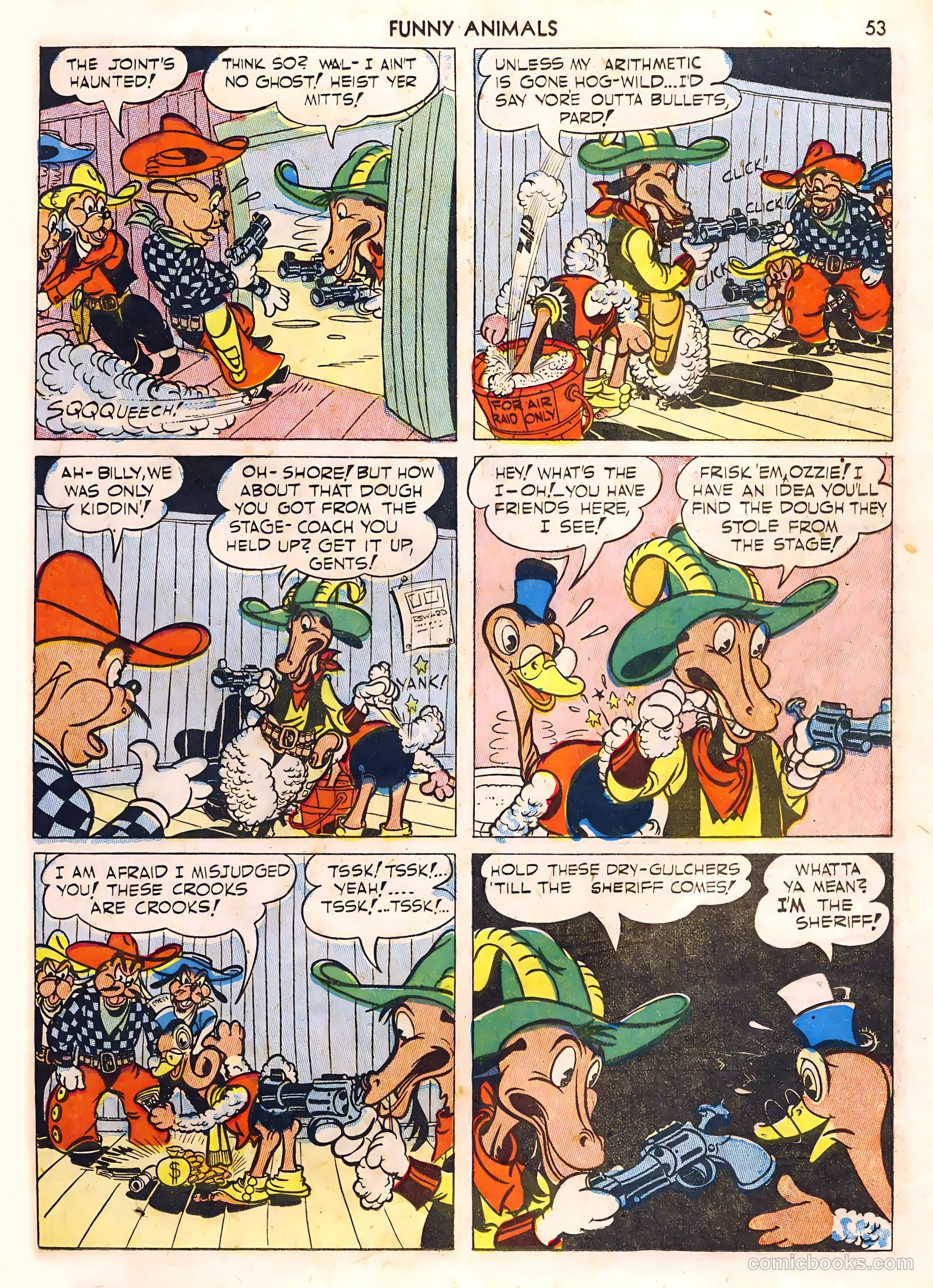 Fawcett's Funny Animals #1 — page 53 of 68