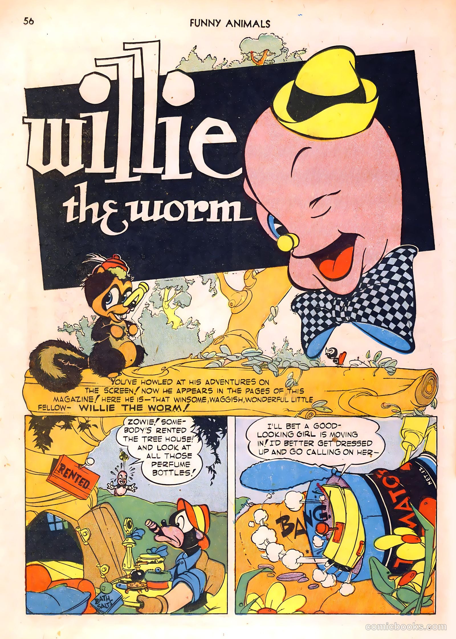 Fawcett's Funny Animals #1 — page 56 of 68