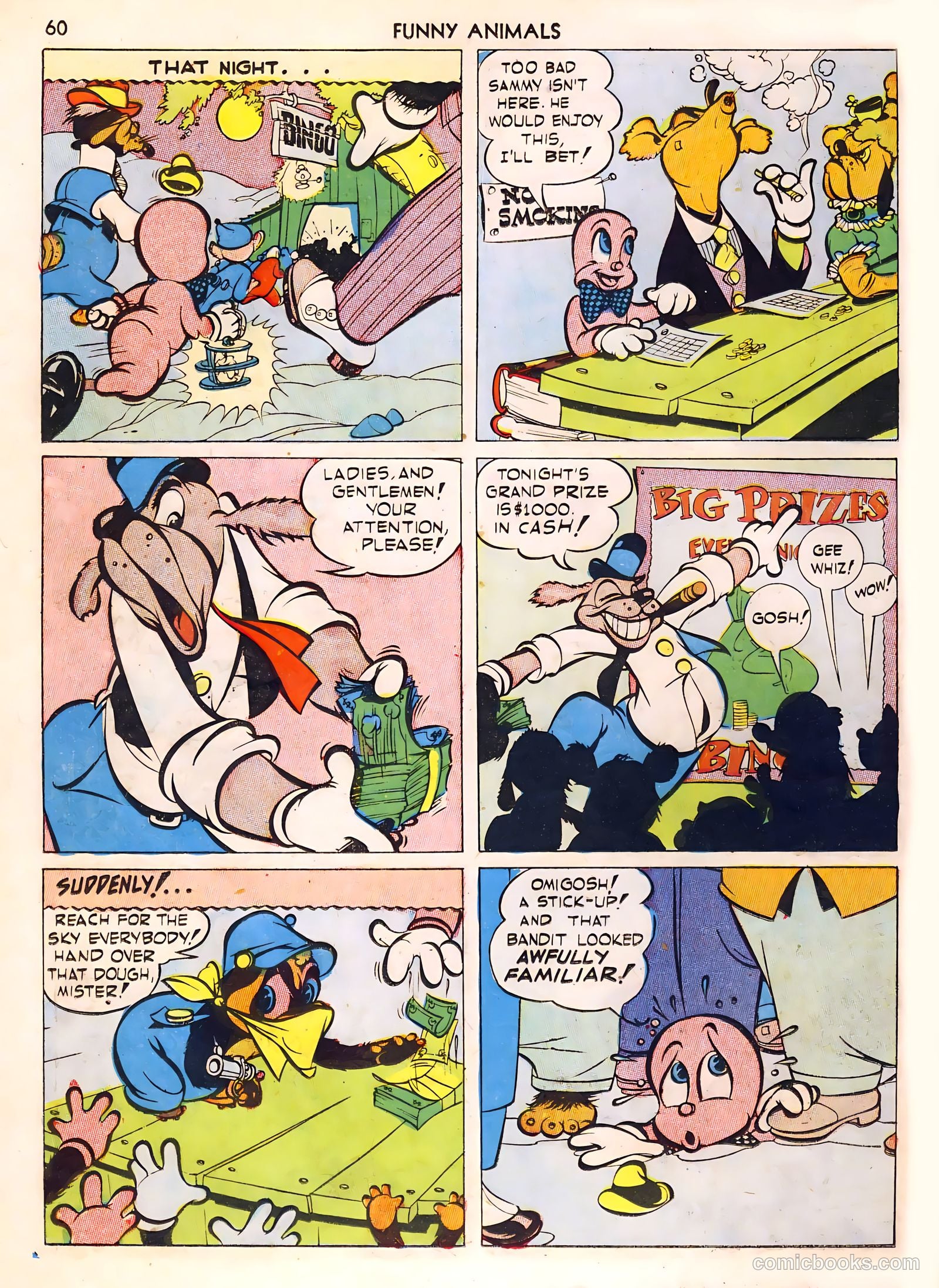 Fawcett's Funny Animals #1 — page 60 of 68