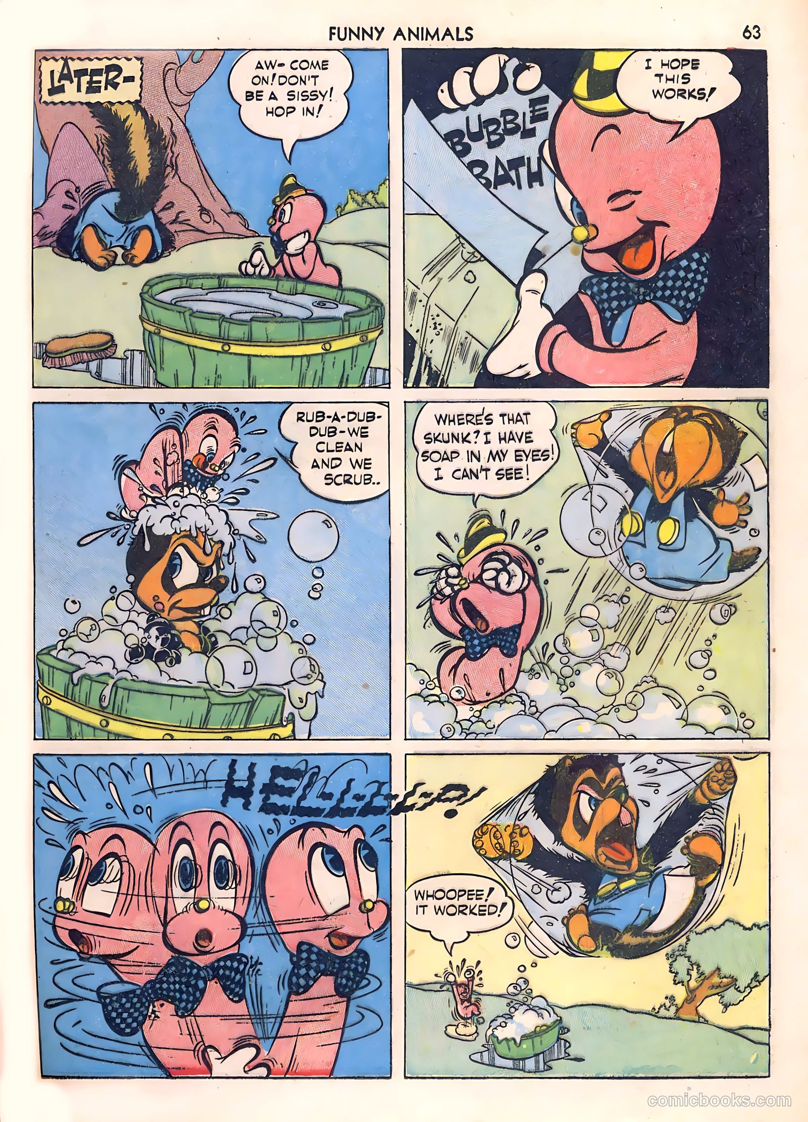 Fawcett's Funny Animals #1 — page 63 of 68