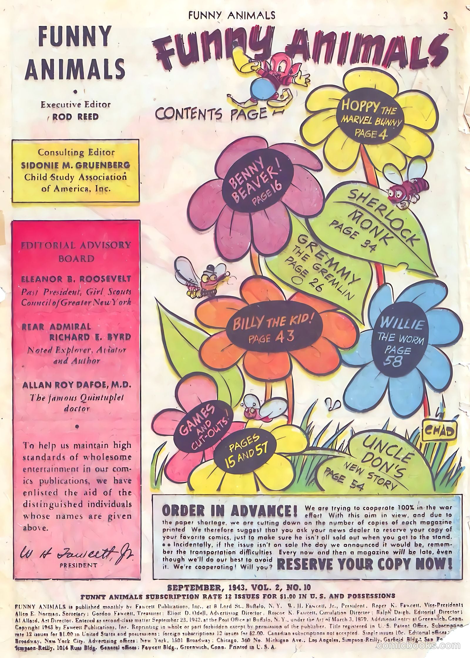 Fawcett's Funny Animals #10 — page 3 of 68