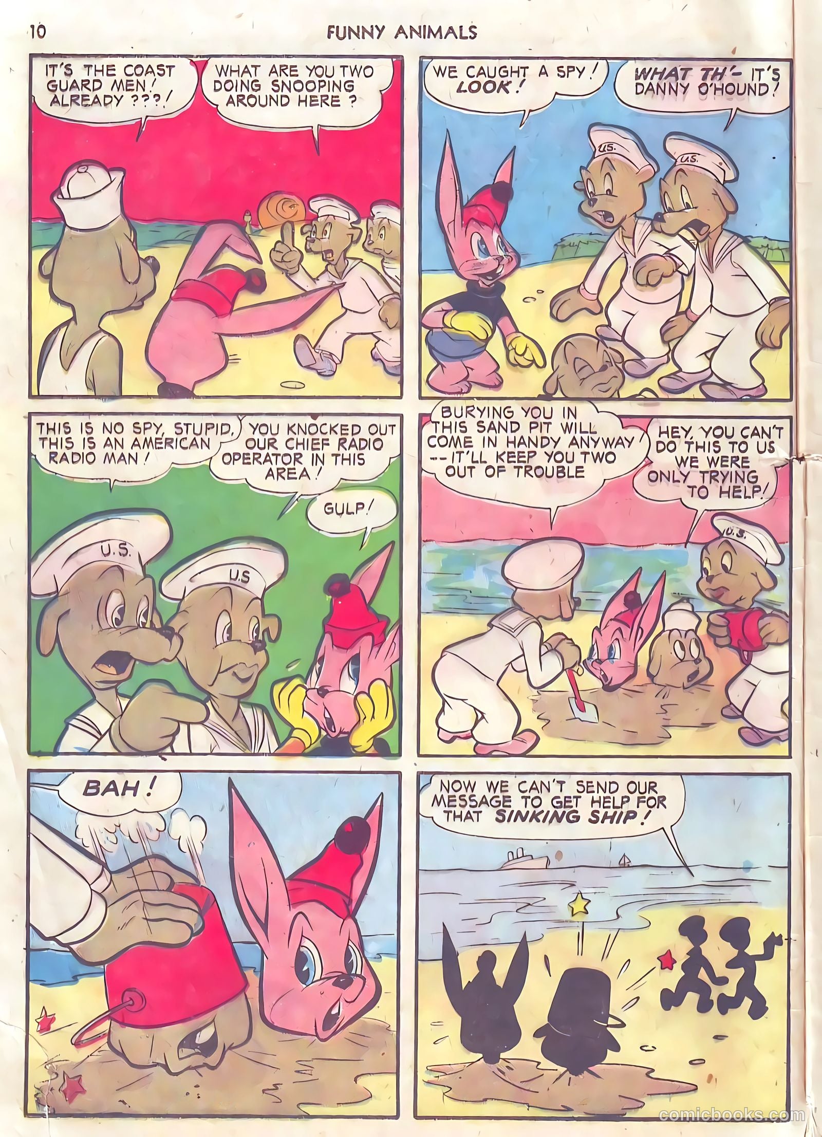 Fawcett's Funny Animals #10 — page 10 of 68