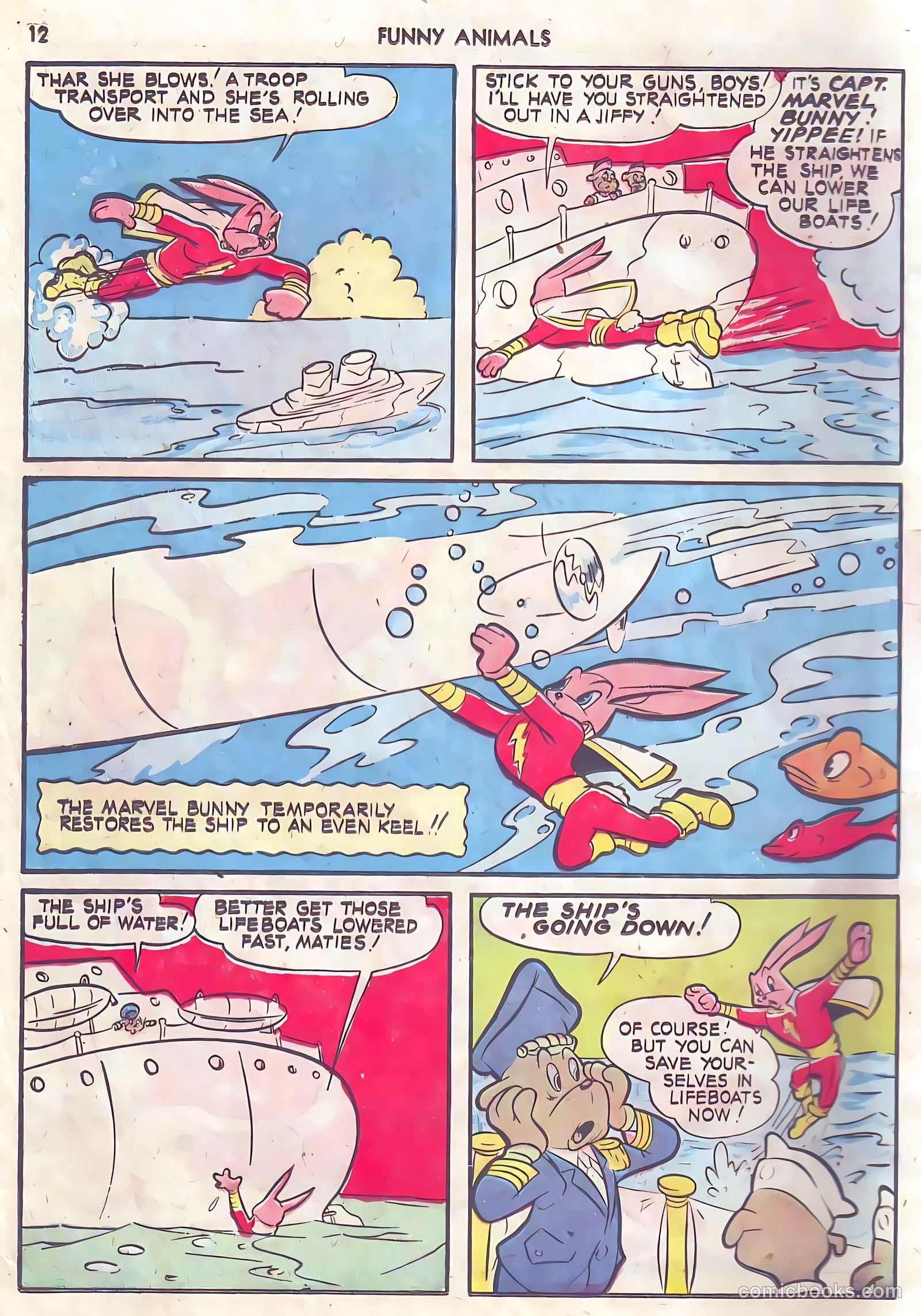 Fawcett's Funny Animals #10 — page 12 of 68