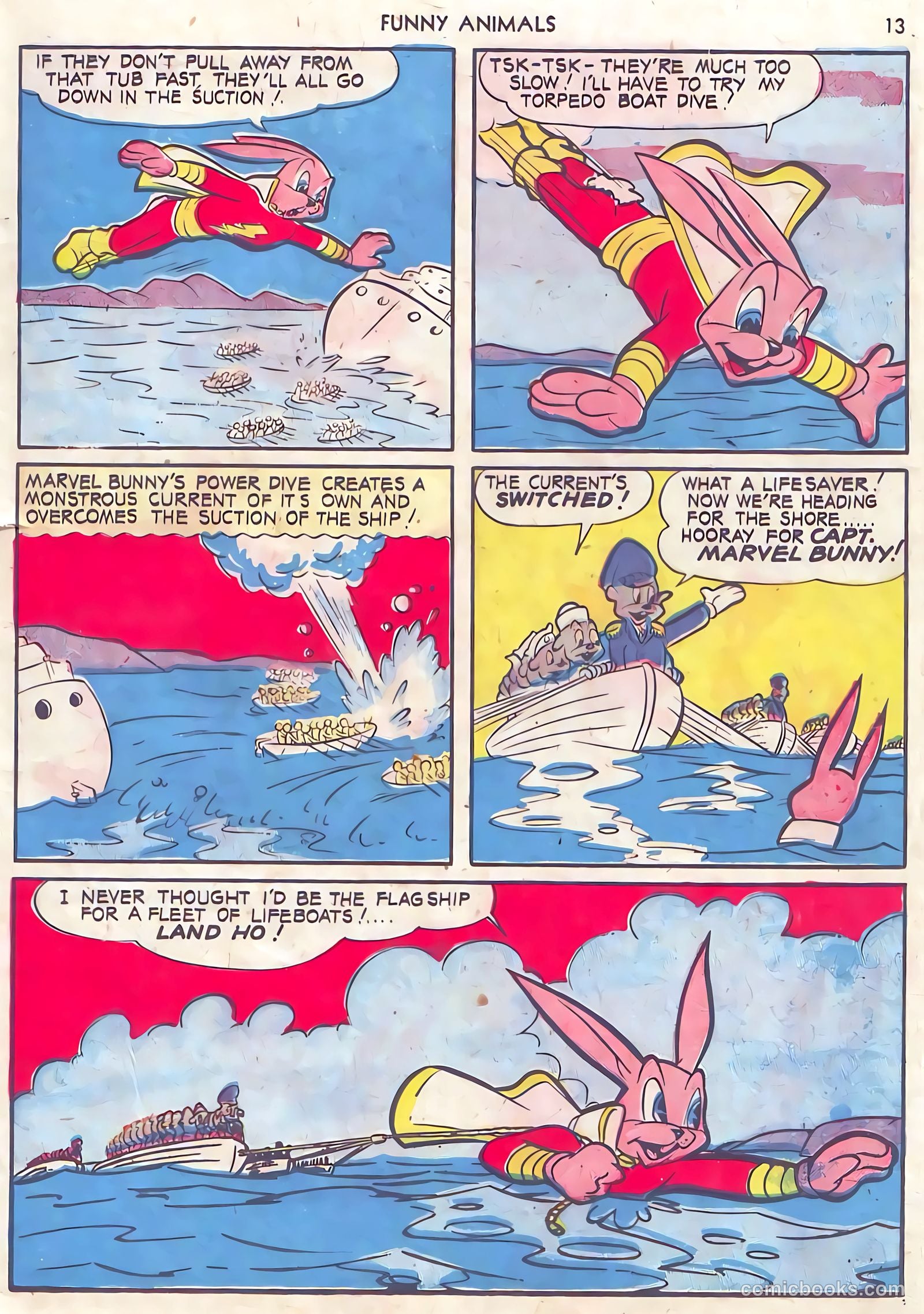 Fawcett's Funny Animals #10 — page 13 of 68