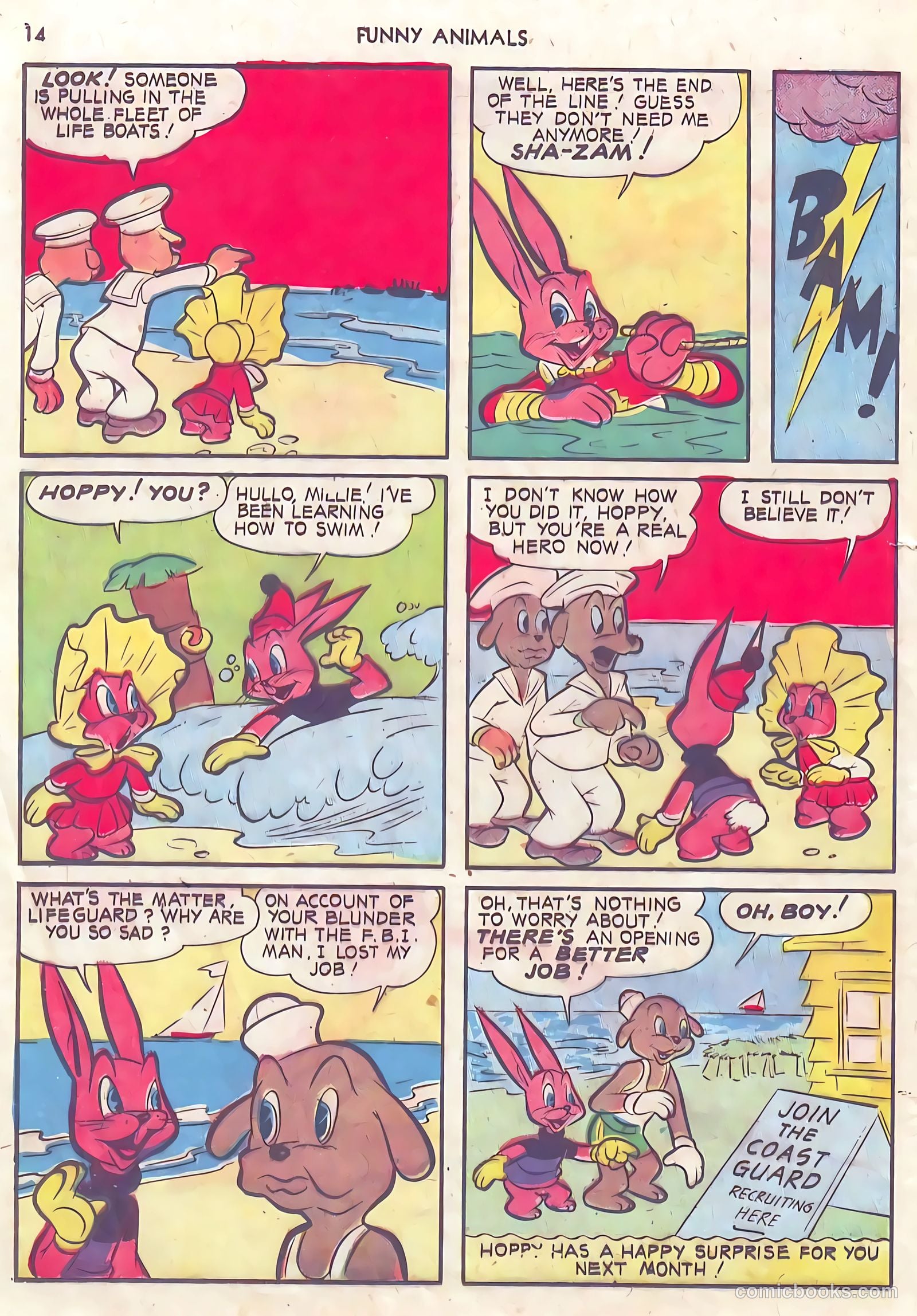 Fawcett's Funny Animals #10 — page 14 of 68