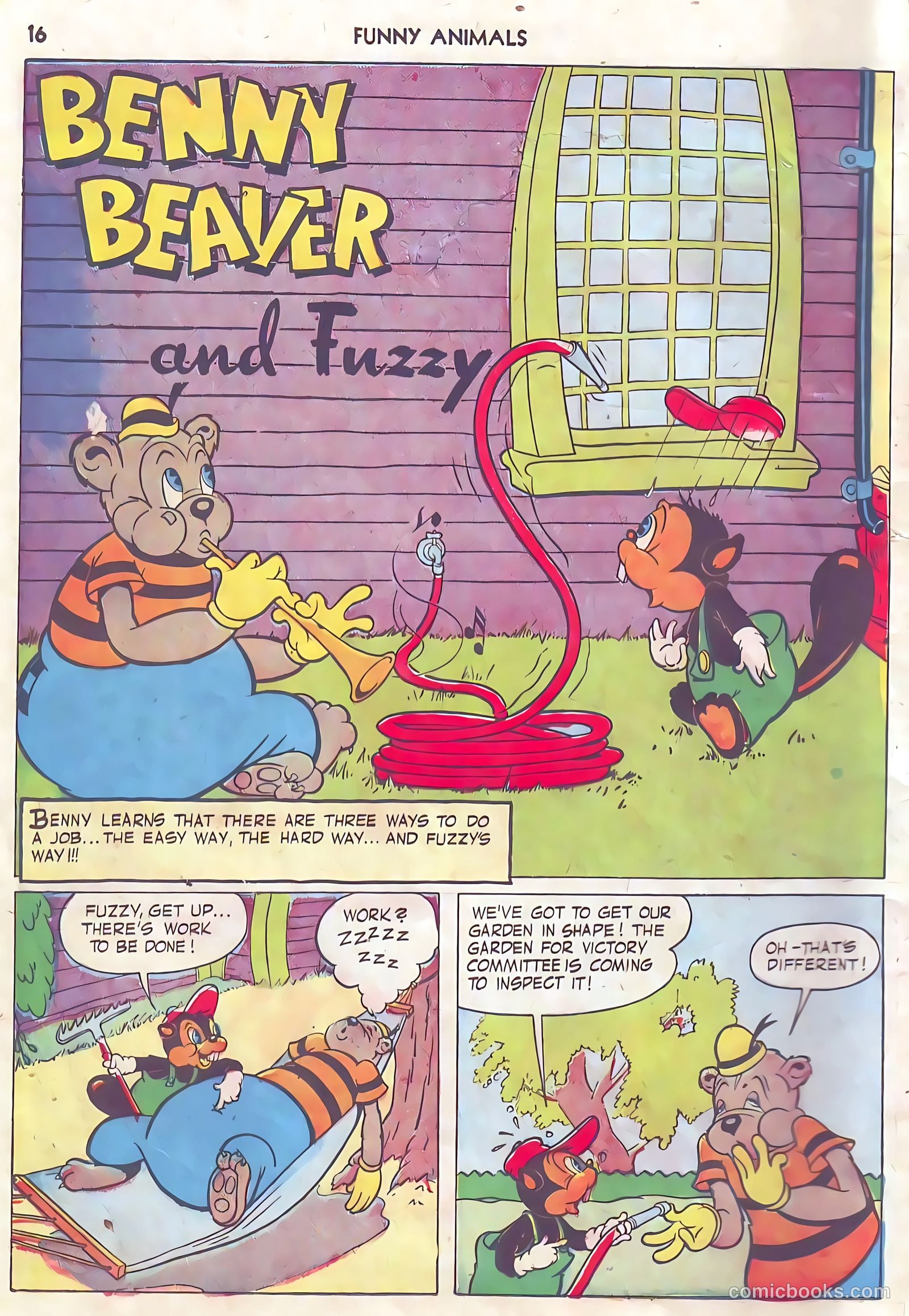 Fawcett's Funny Animals #10 — page 16 of 68