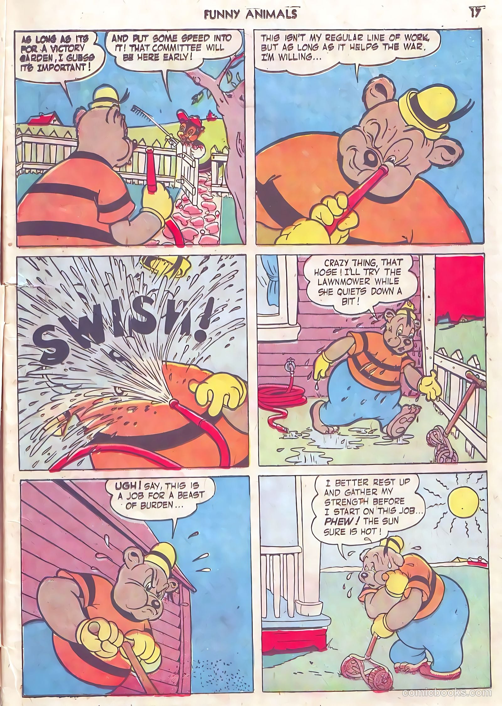 Fawcett's Funny Animals #10 — page 17 of 68