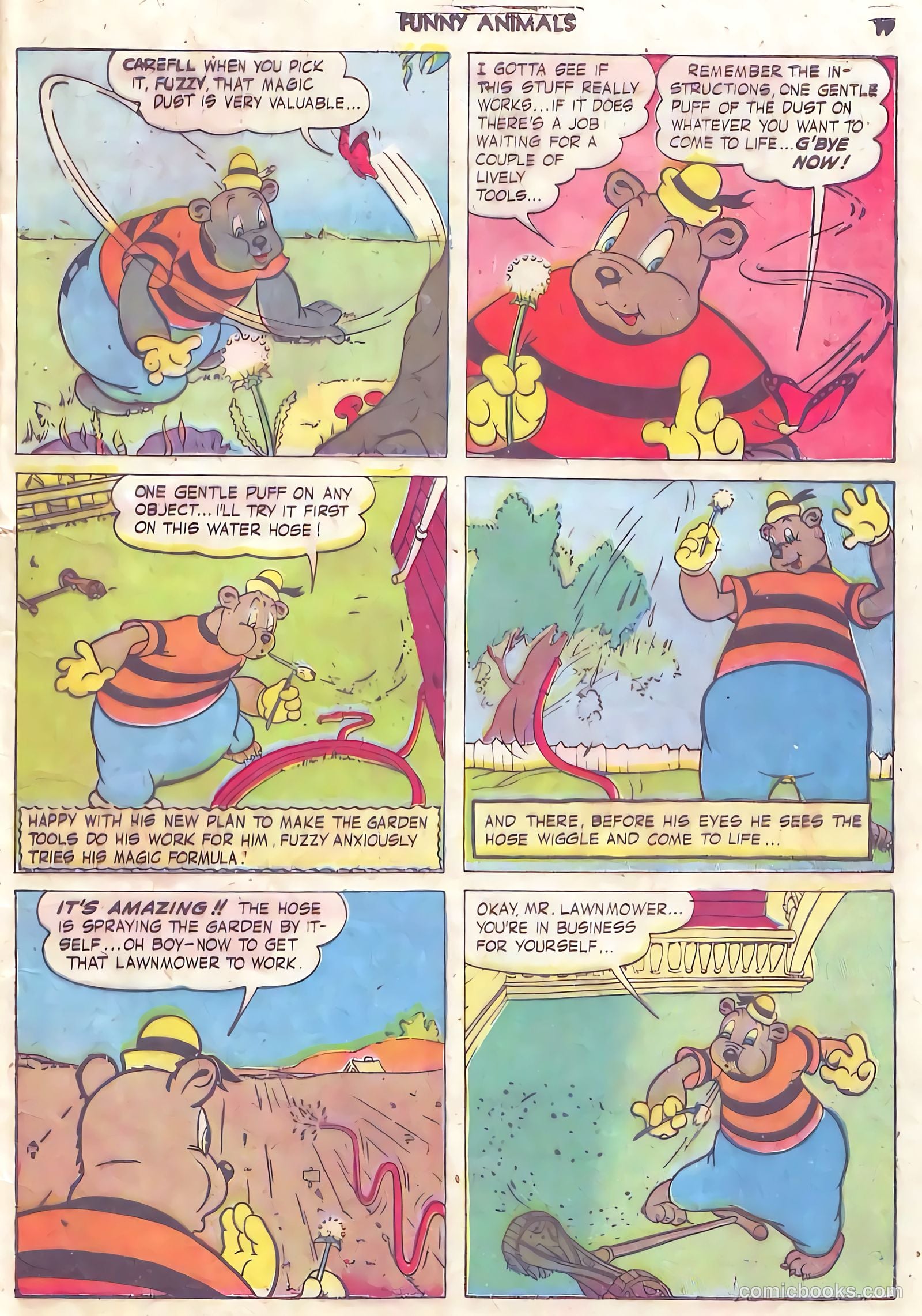 Fawcett's Funny Animals #10 — page 19 of 68