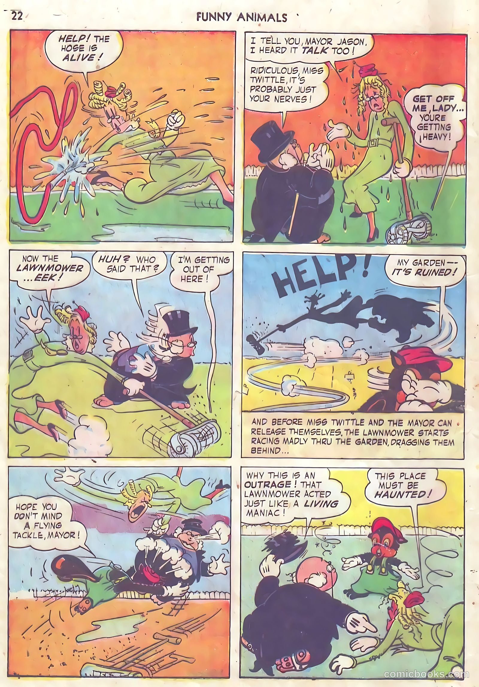 Fawcett's Funny Animals #10 — page 22 of 68