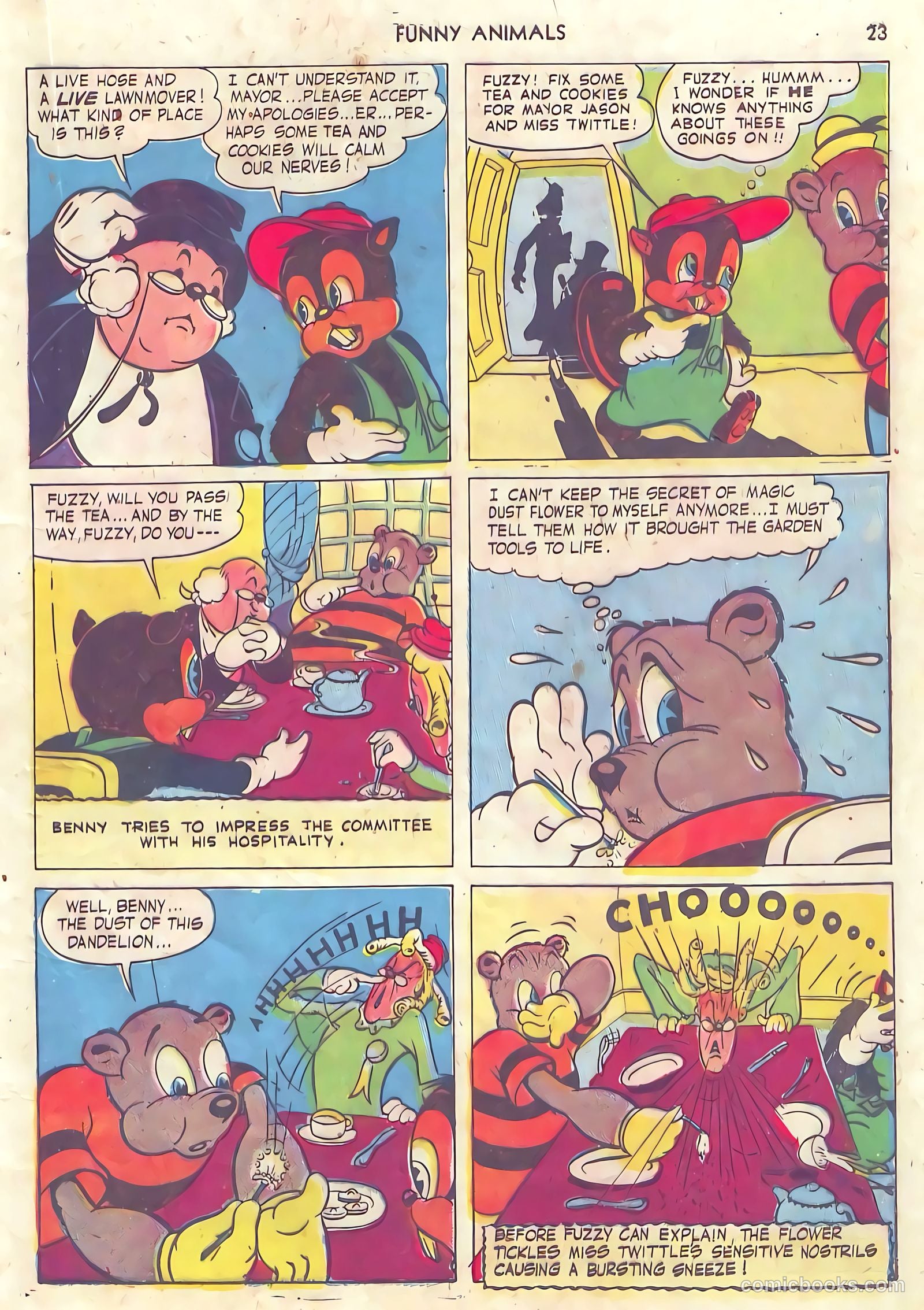 Fawcett's Funny Animals #10 — page 23 of 68