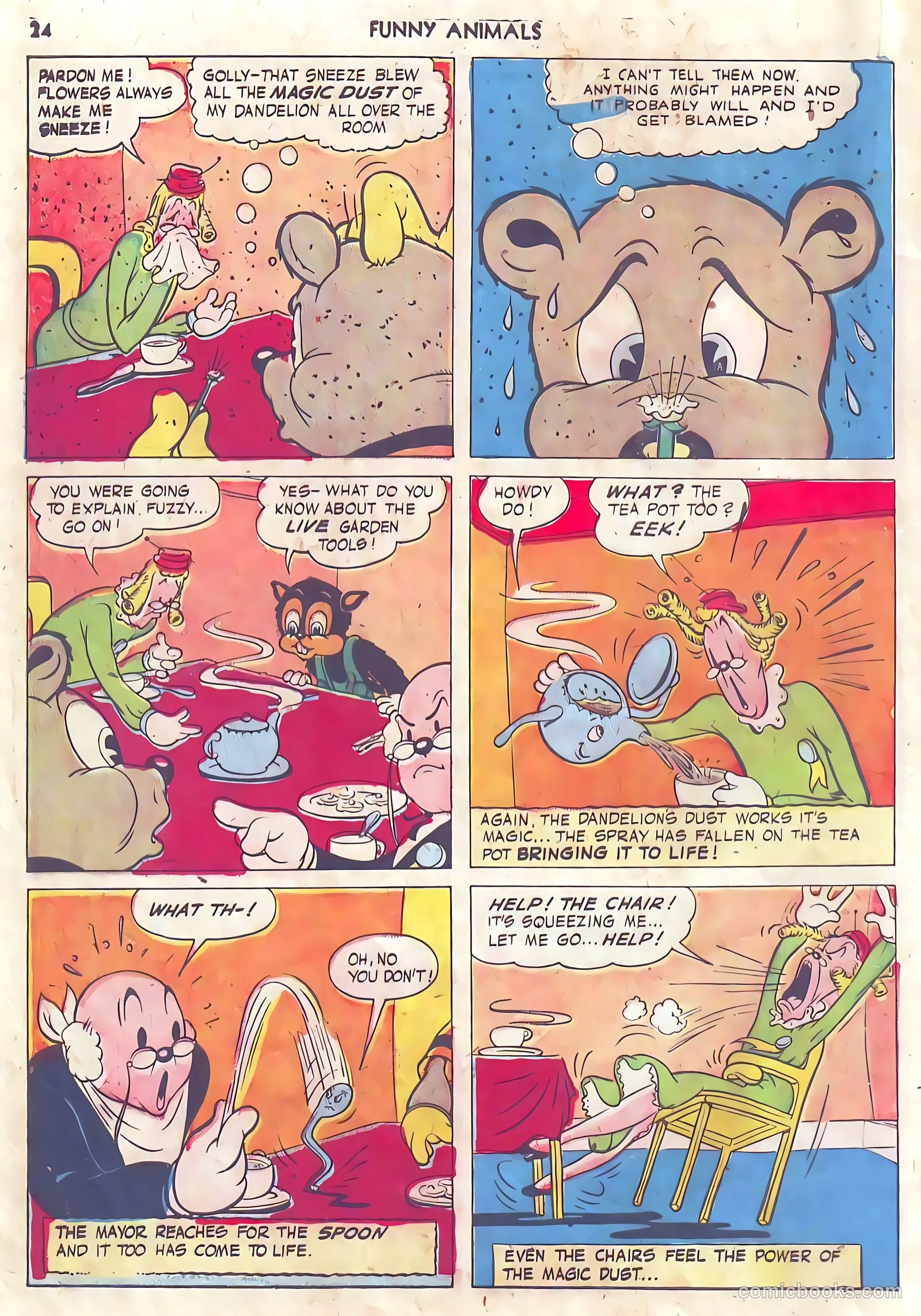 Fawcett's Funny Animals #10 — page 24 of 68