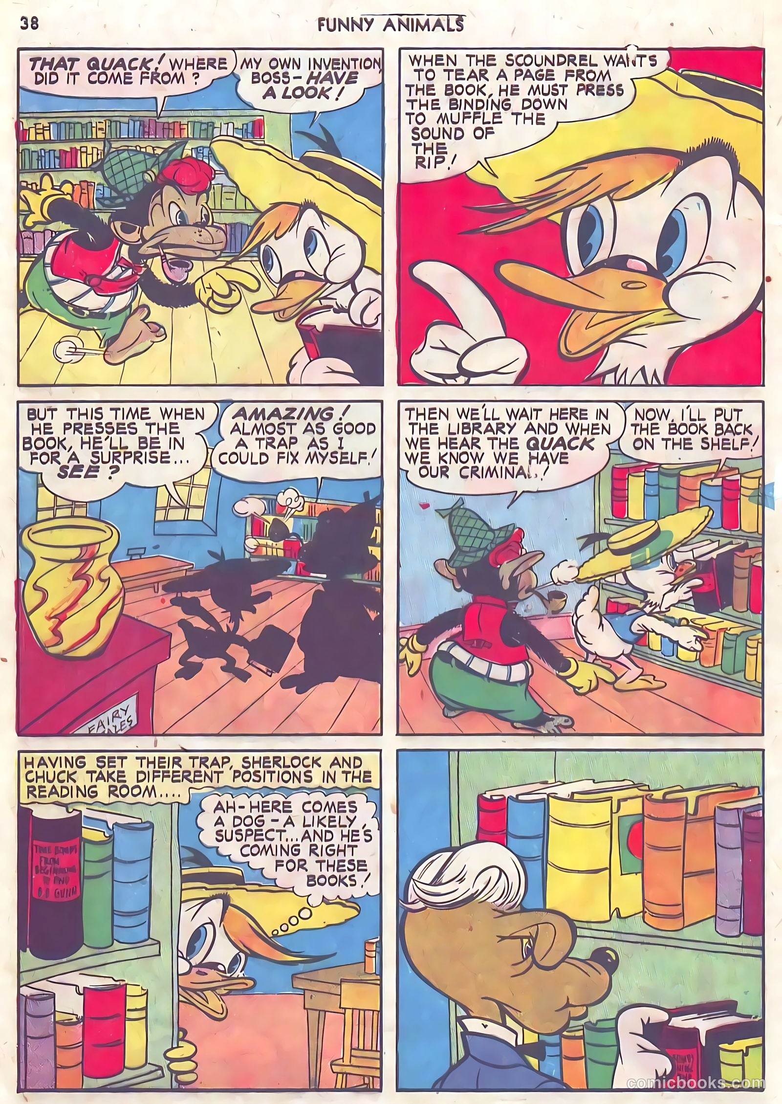 Fawcett's Funny Animals #10 — page 38 of 68