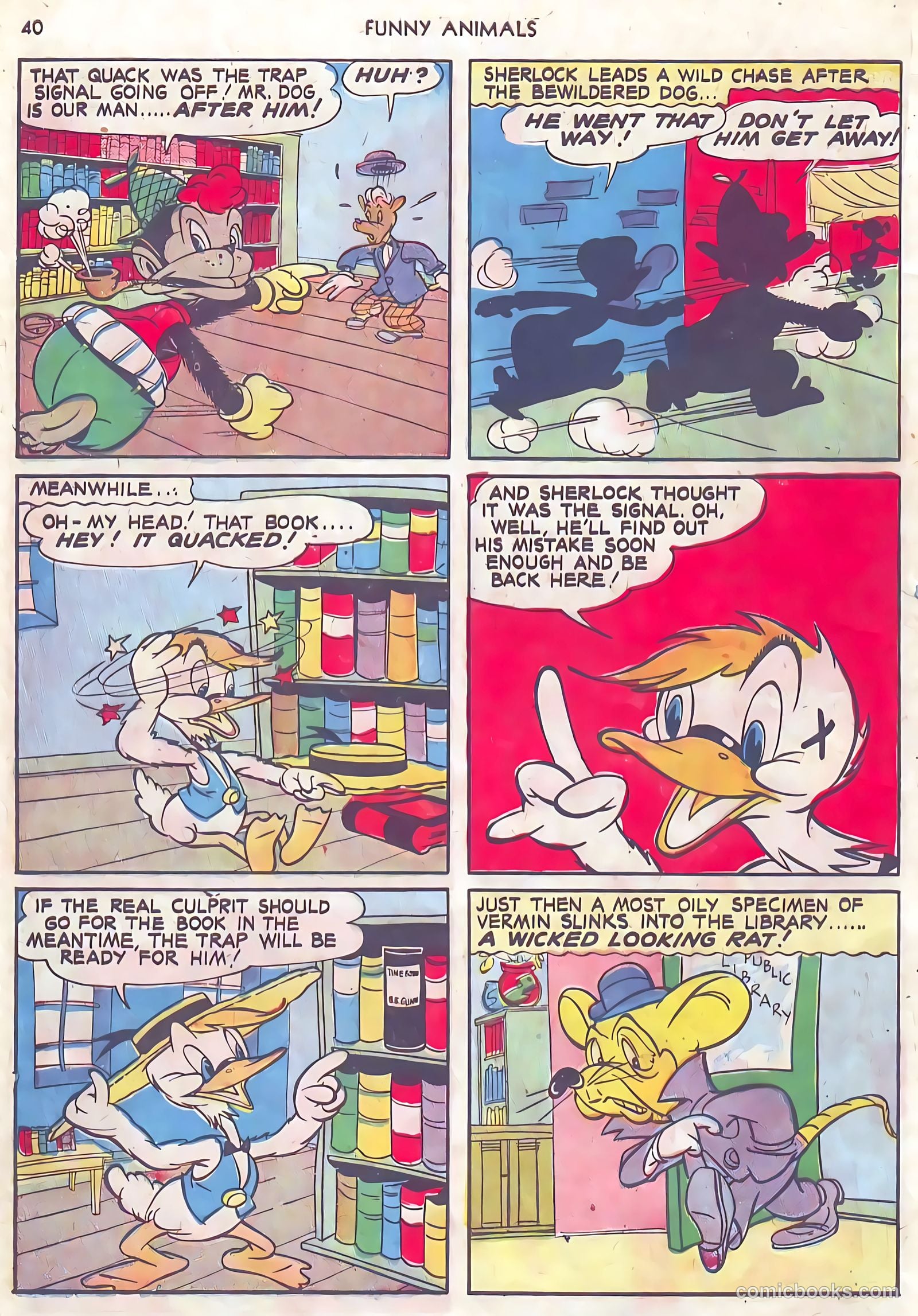 Fawcett's Funny Animals #10 — page 40 of 68