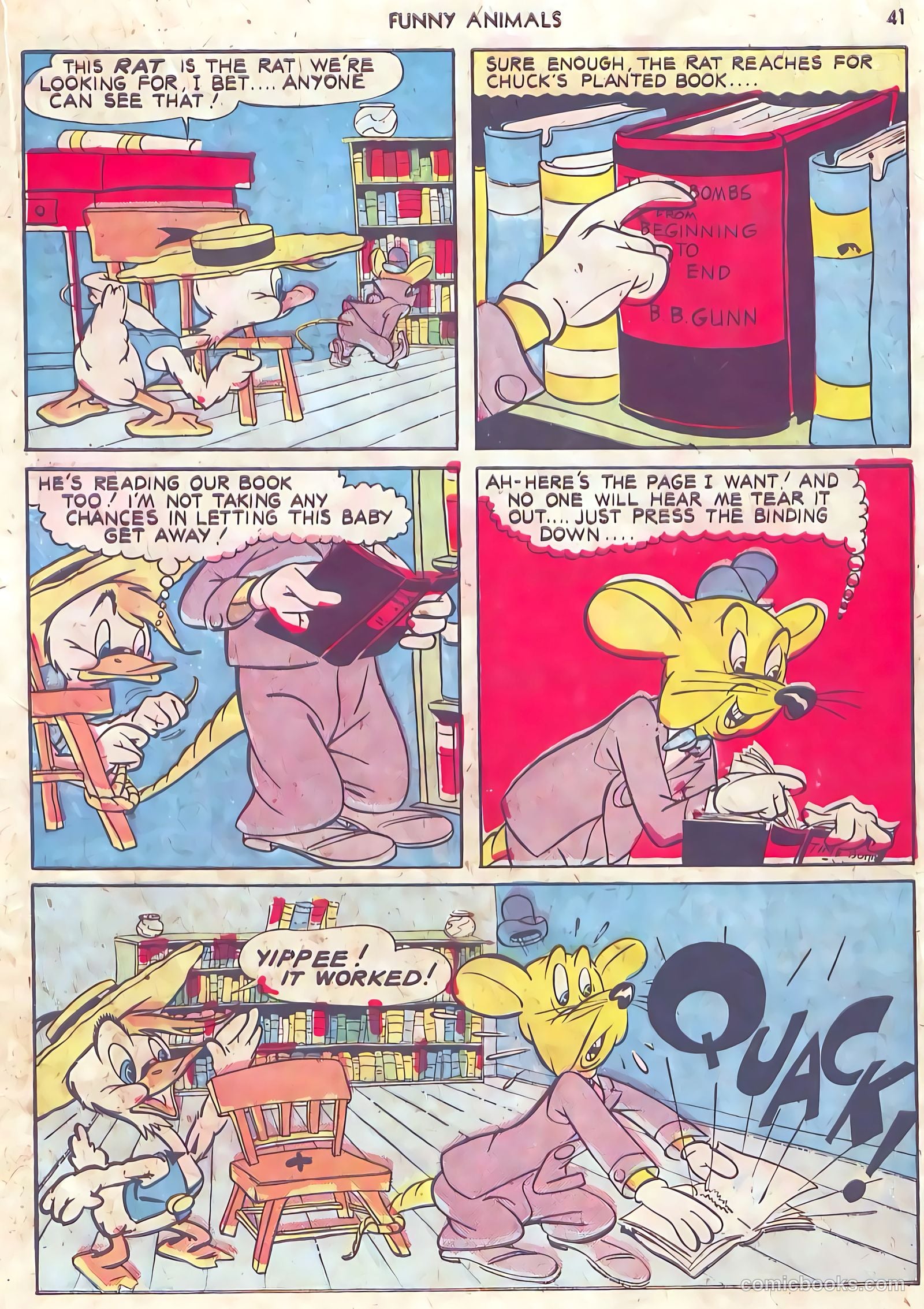 Fawcett's Funny Animals #10 — page 41 of 68