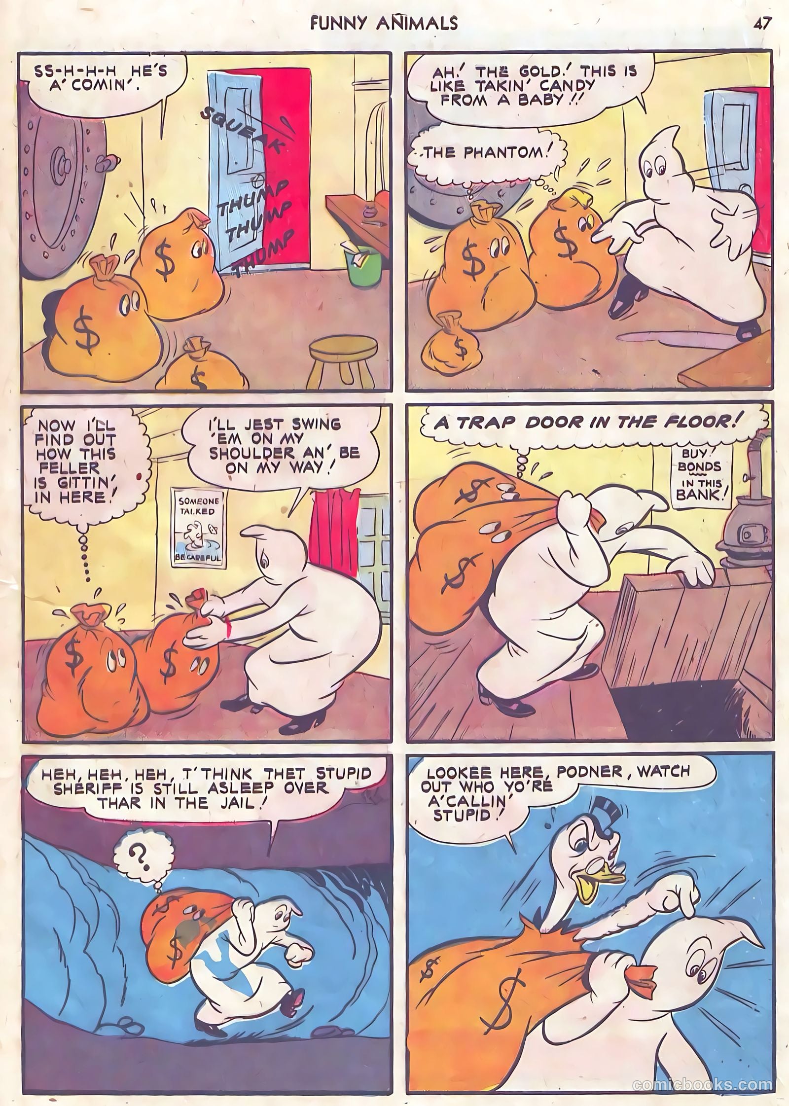 Fawcett's Funny Animals #10 — page 47 of 68
