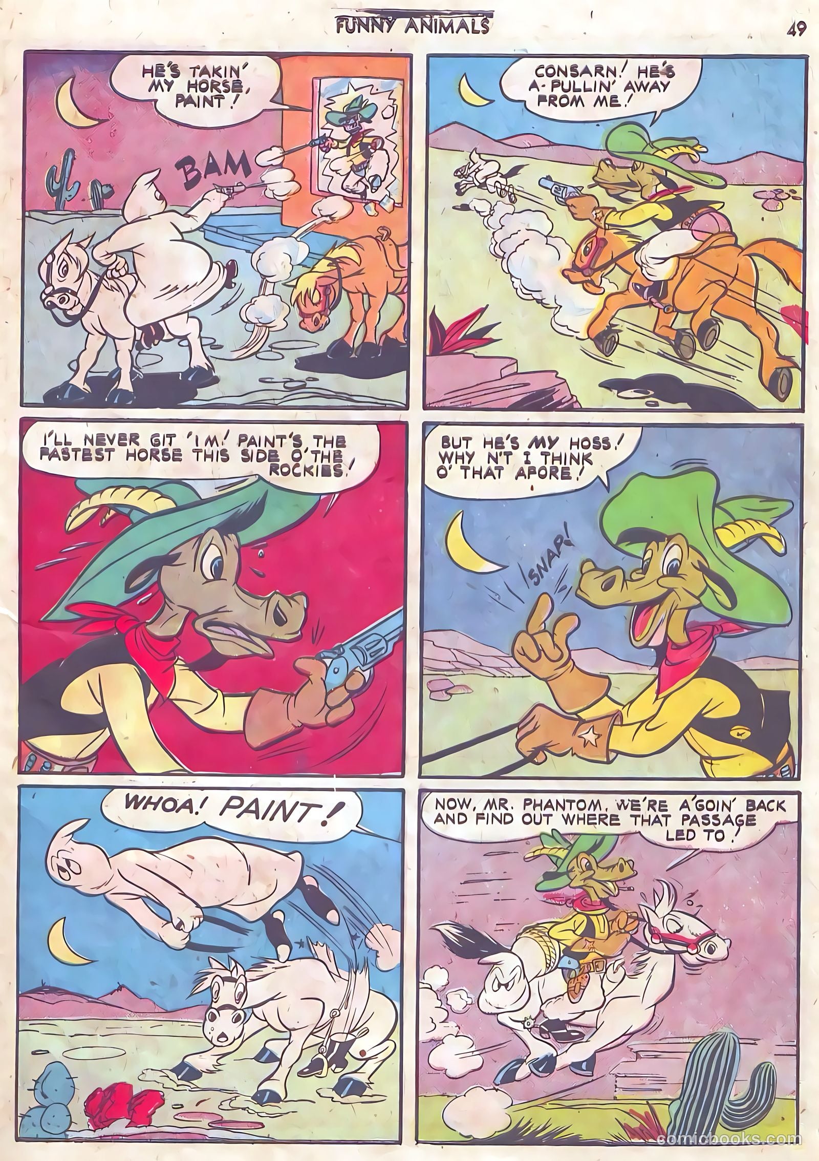 Fawcett's Funny Animals #10 — page 49 of 68