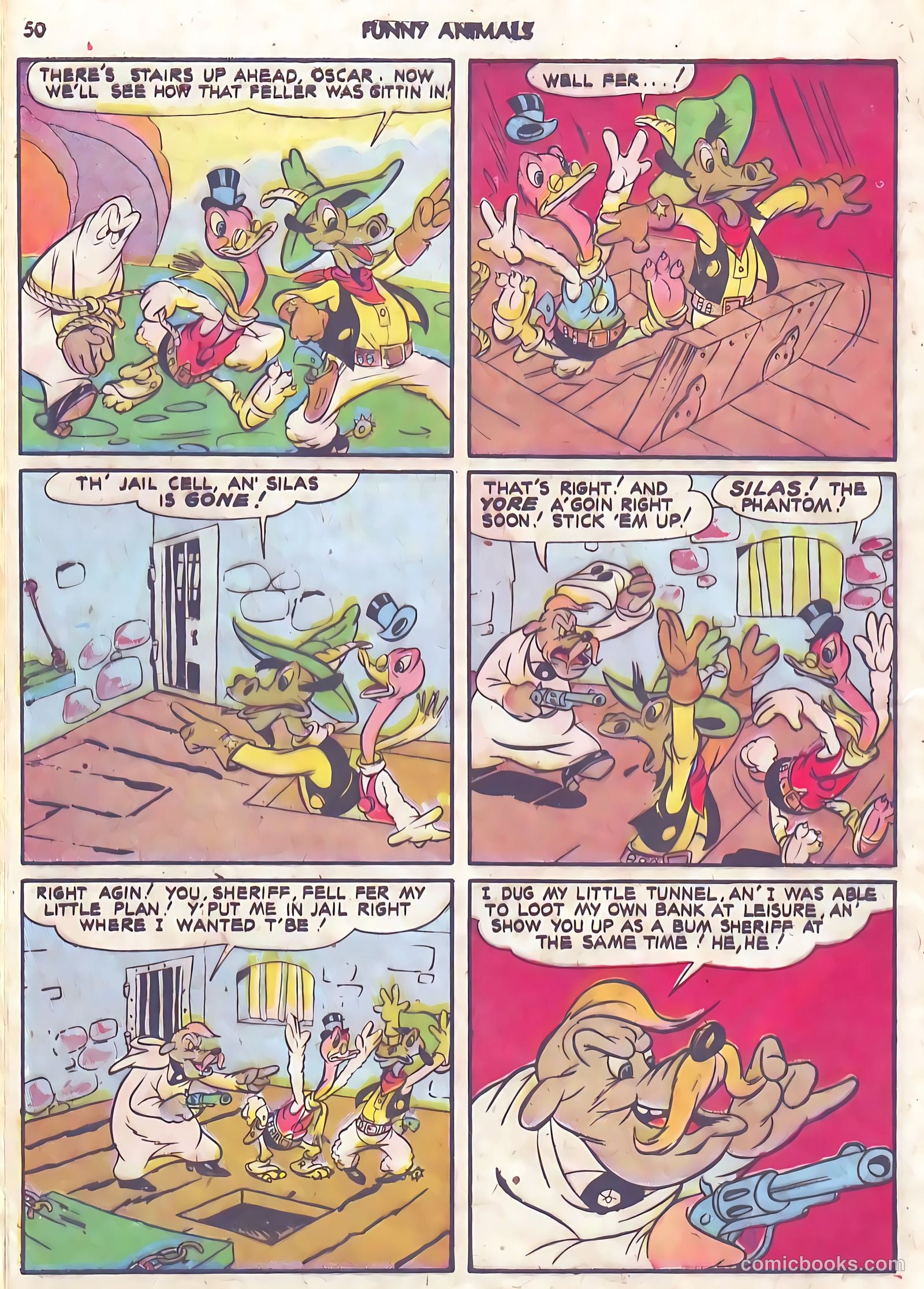 Fawcett's Funny Animals #10 — page 50 of 68