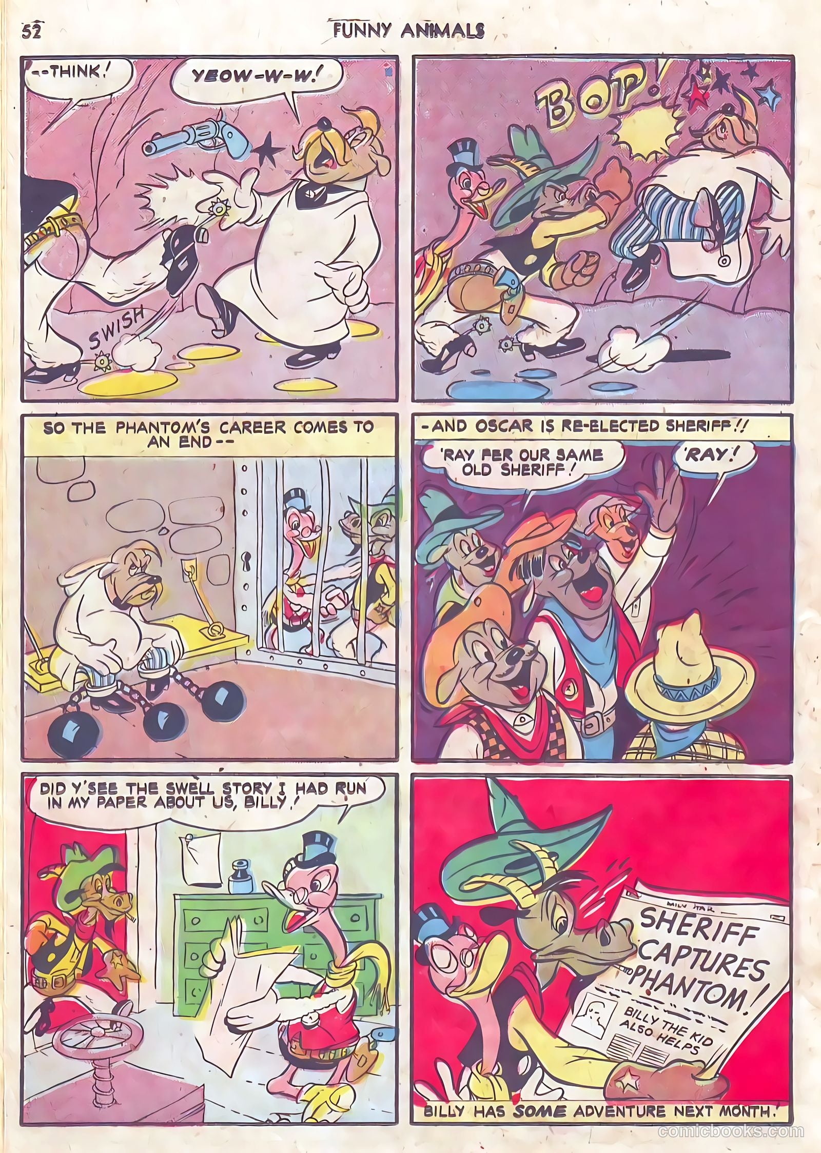 Fawcett's Funny Animals #10 — page 52 of 68