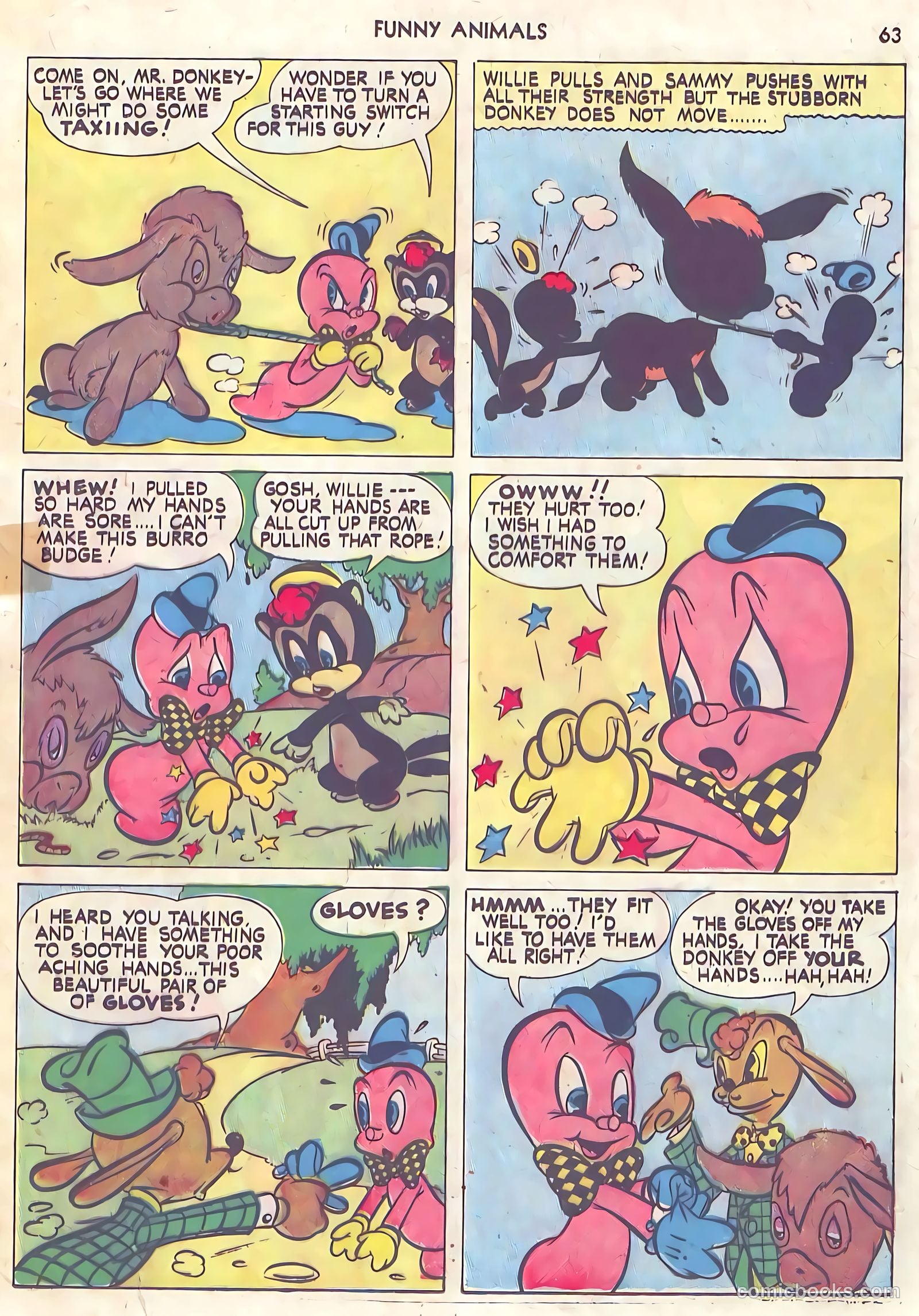 Fawcett's Funny Animals #10 — page 63 of 68