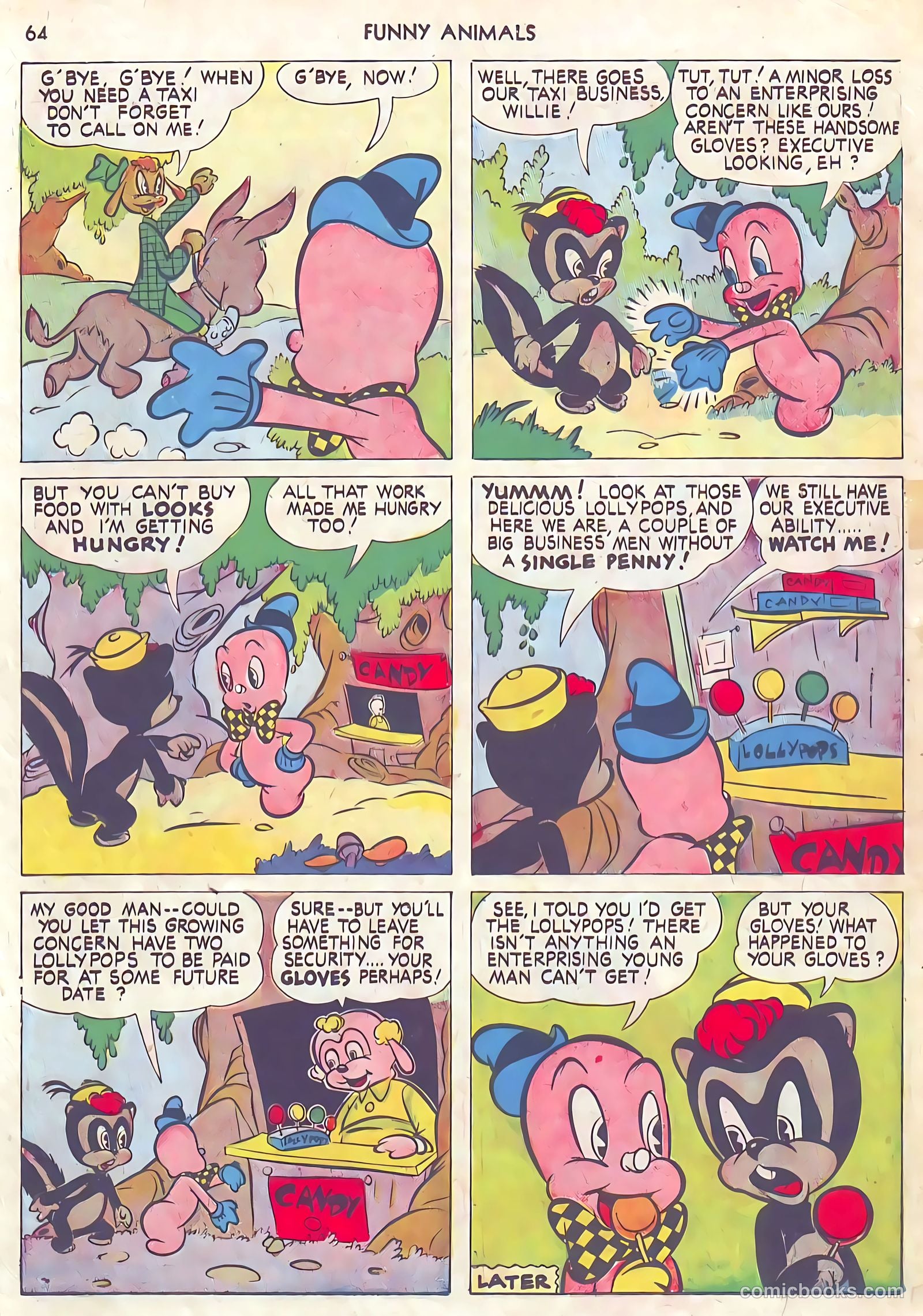 Fawcett's Funny Animals #10 — page 64 of 68