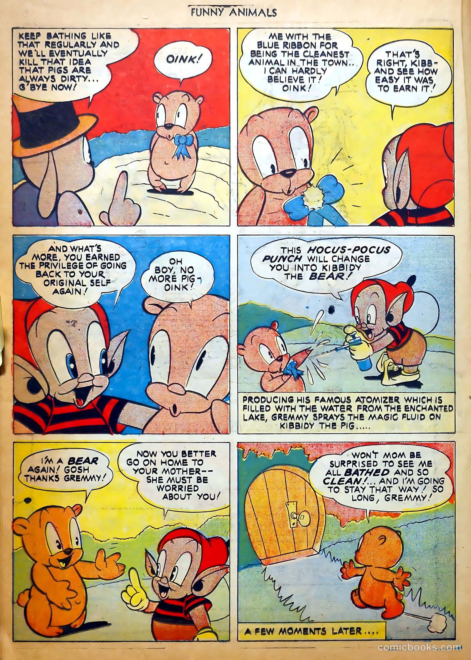 Fawcett's Funny Animals #11 — page 28 of 60