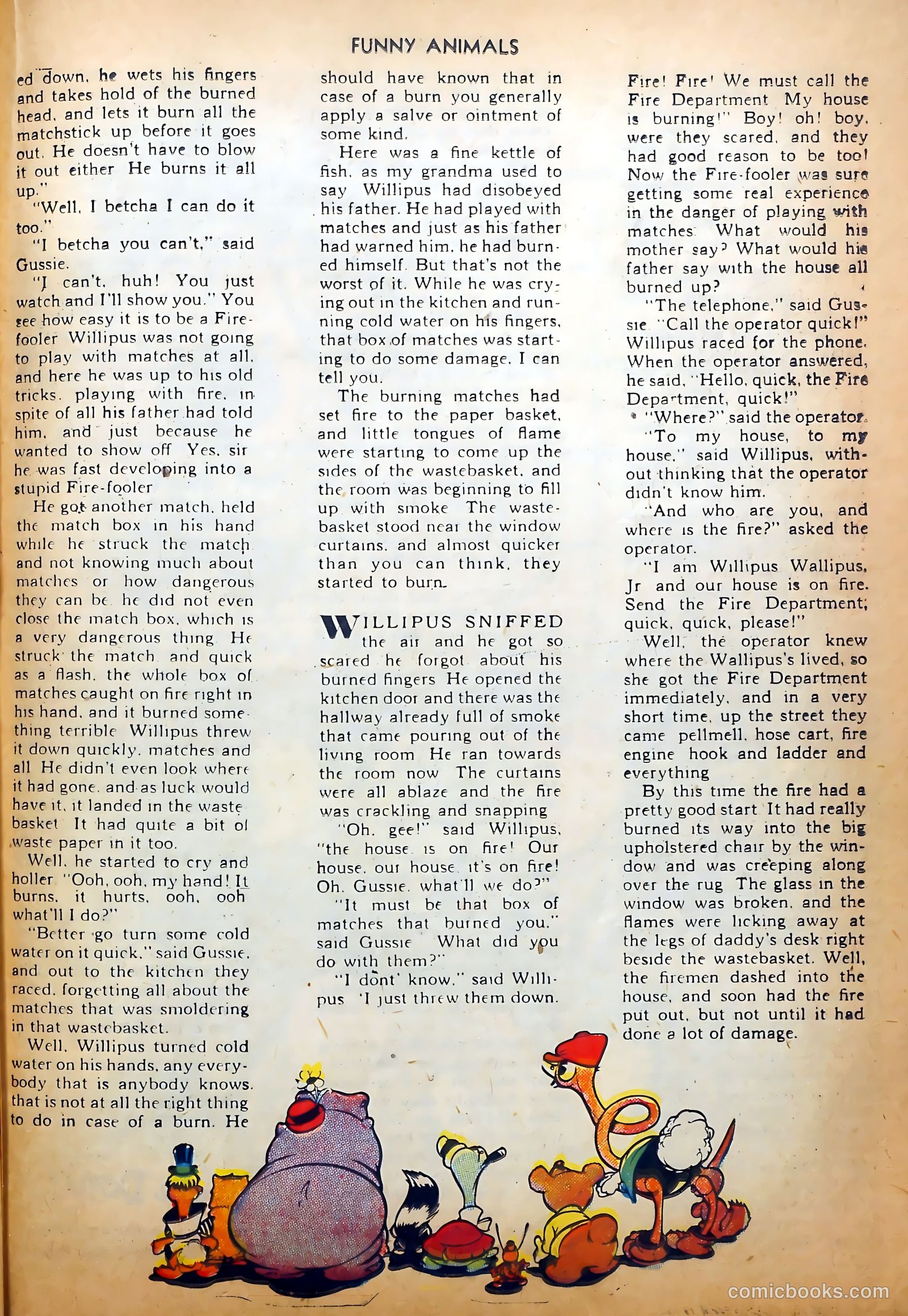 Fawcett's Funny Animals #11 — page 39 of 60
