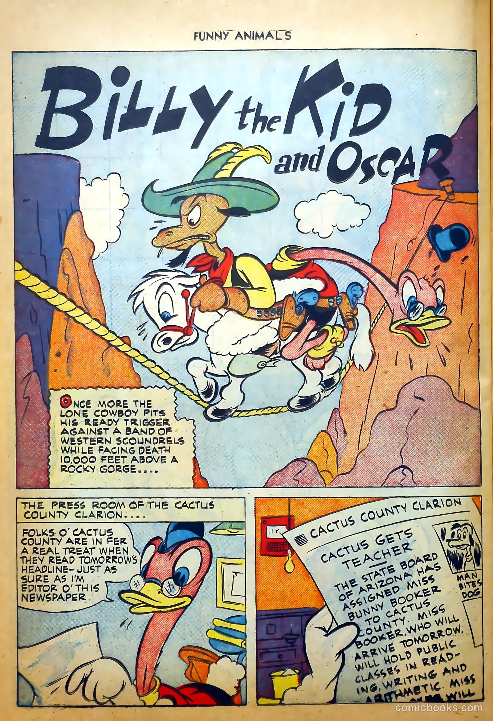 Fawcett's Funny Animals #11 — page 42 of 60