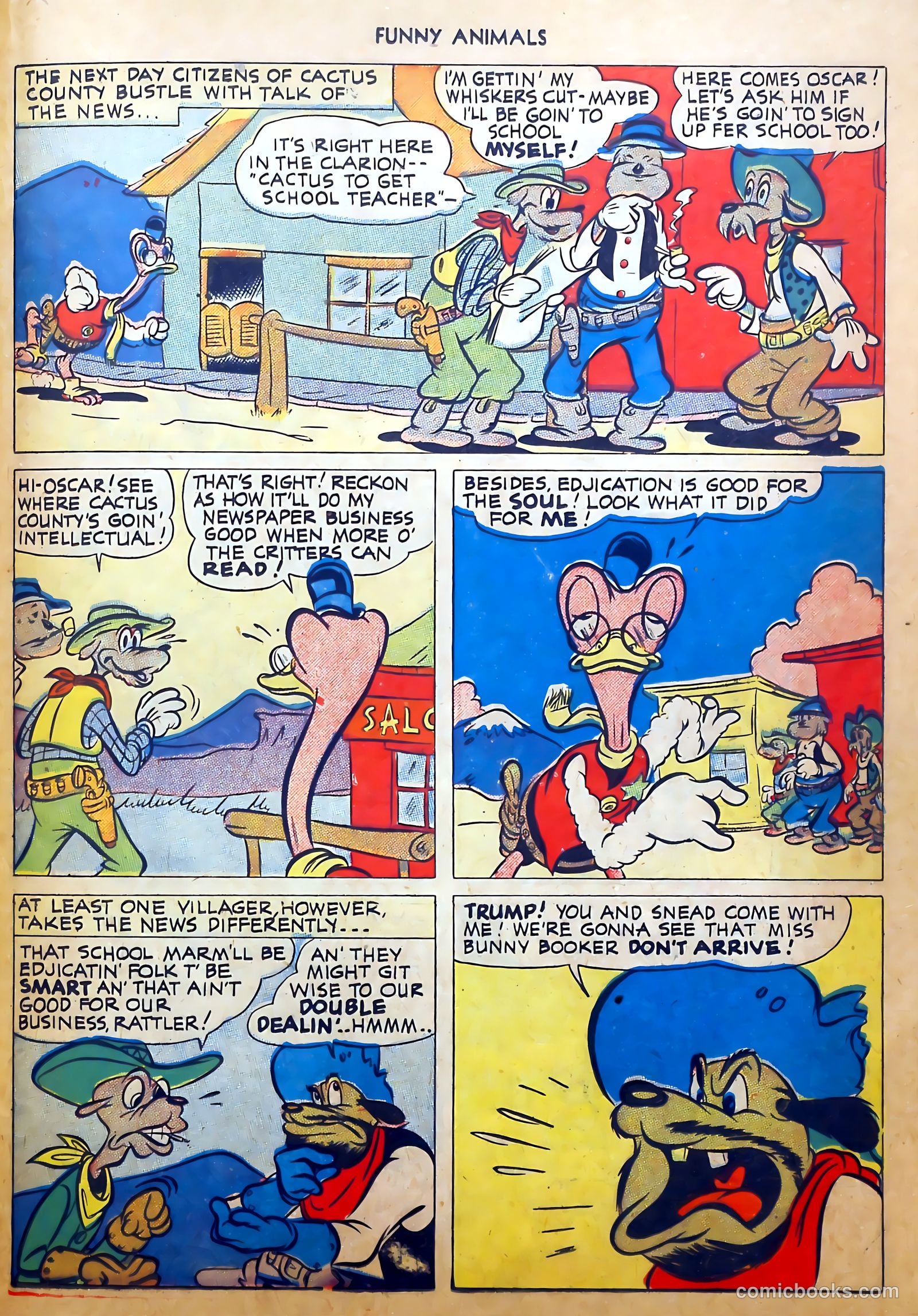 Fawcett's Funny Animals #11 — page 43 of 60