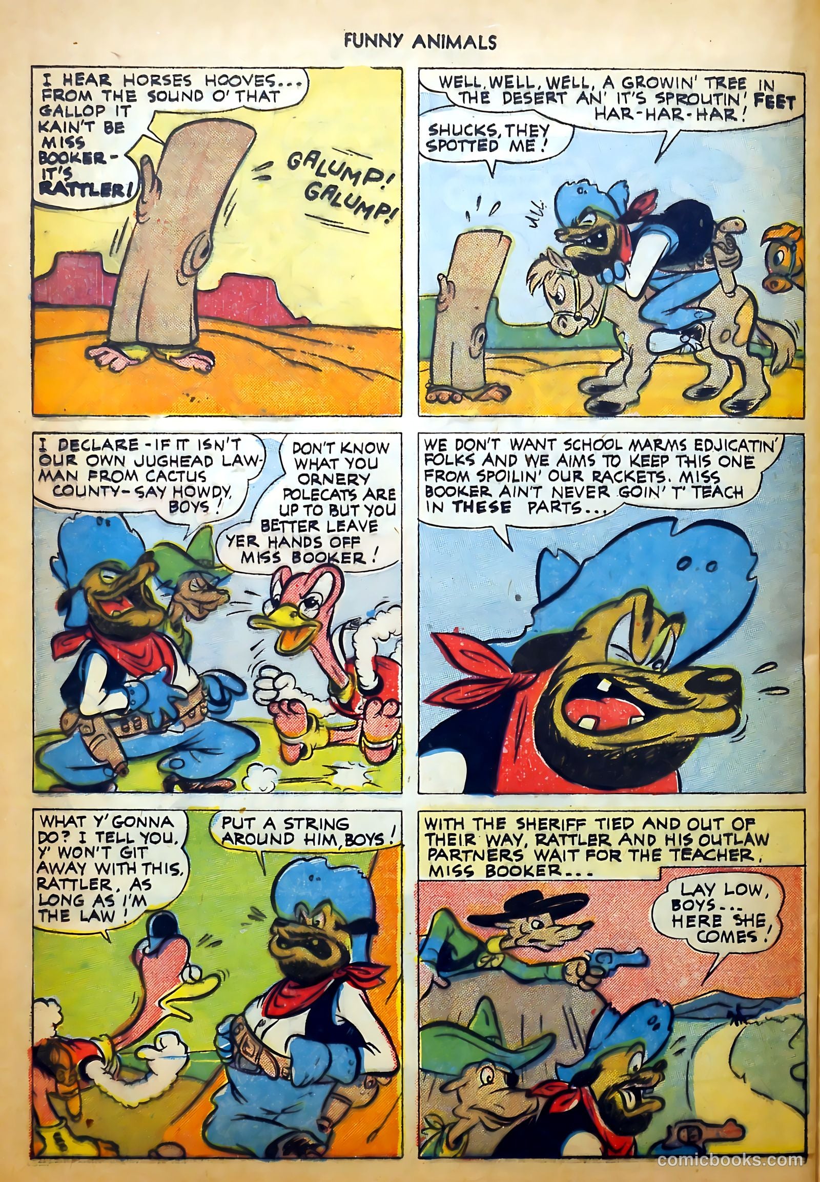 Fawcett's Funny Animals #11 — page 46 of 60