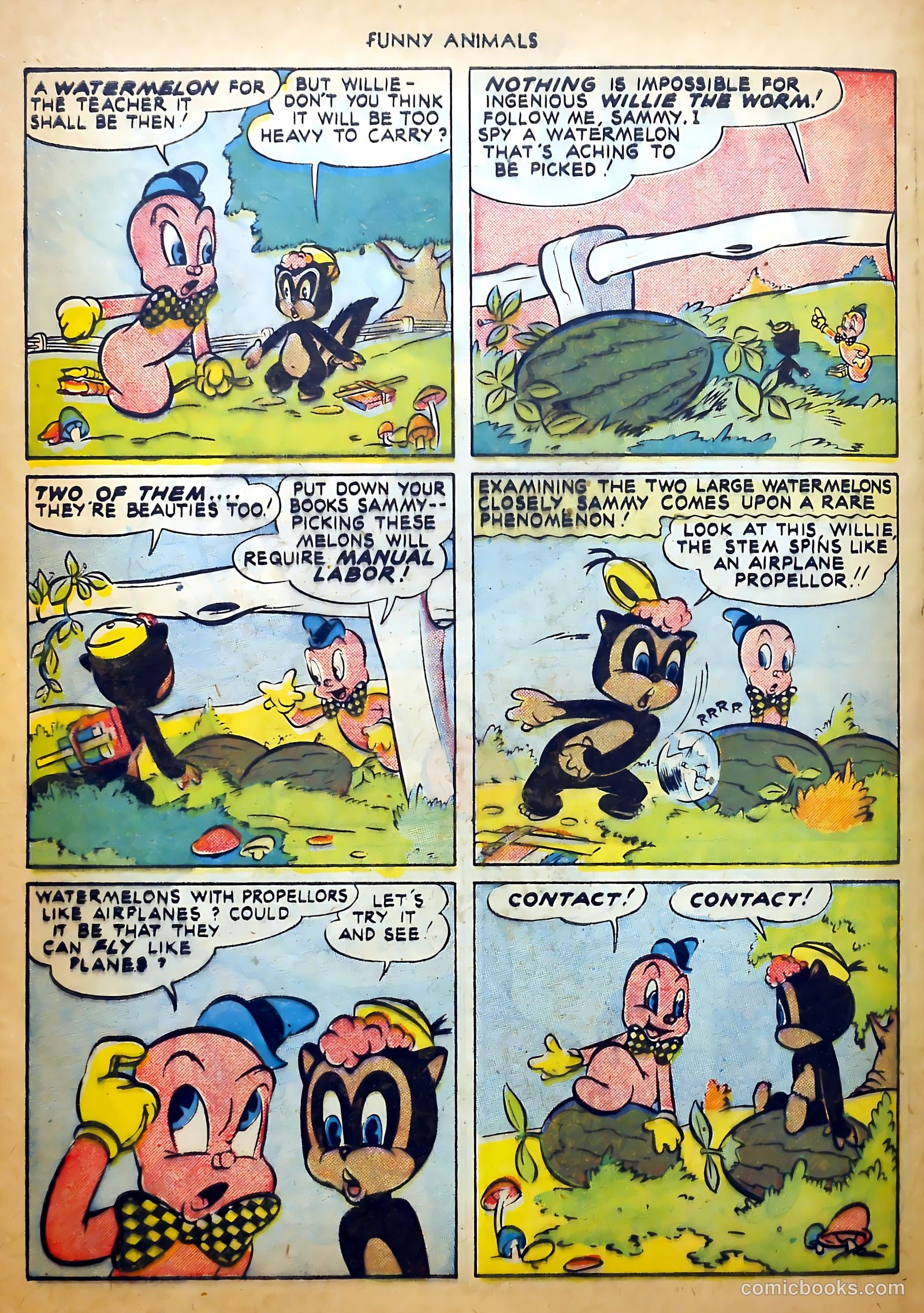 Fawcett's Funny Animals #11 — page 52 of 60