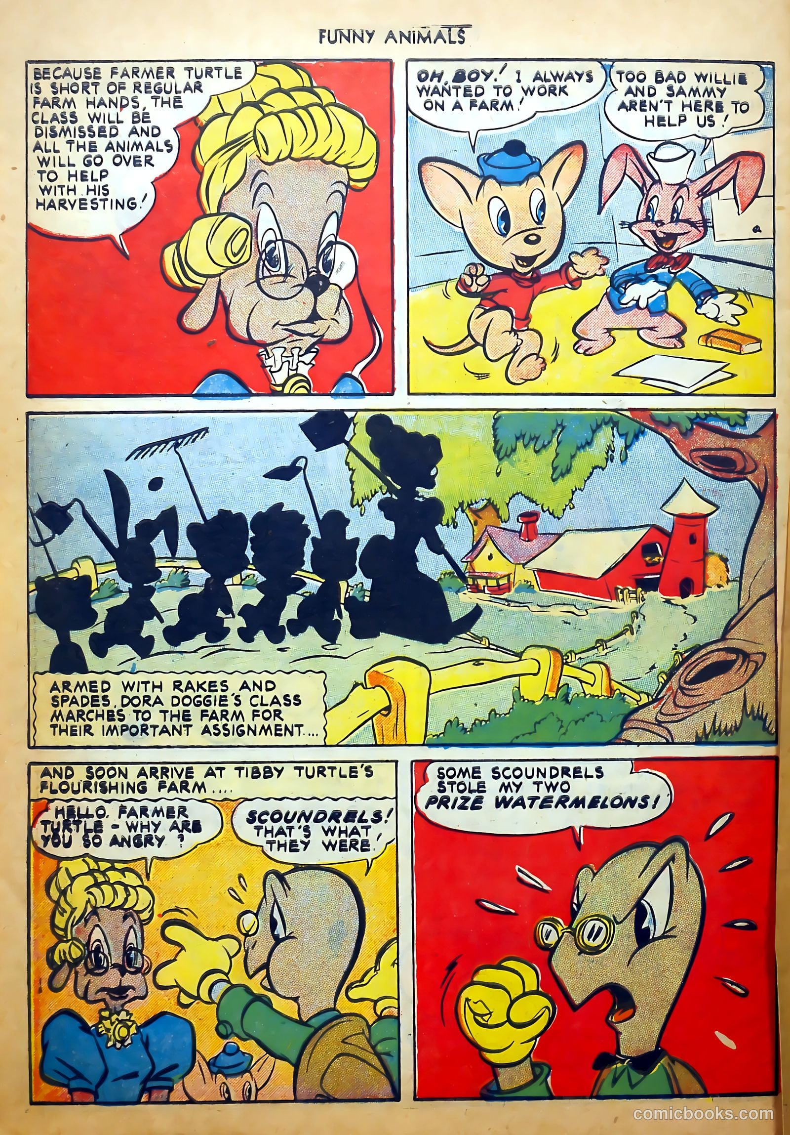 Fawcett's Funny Animals #11 — page 54 of 60