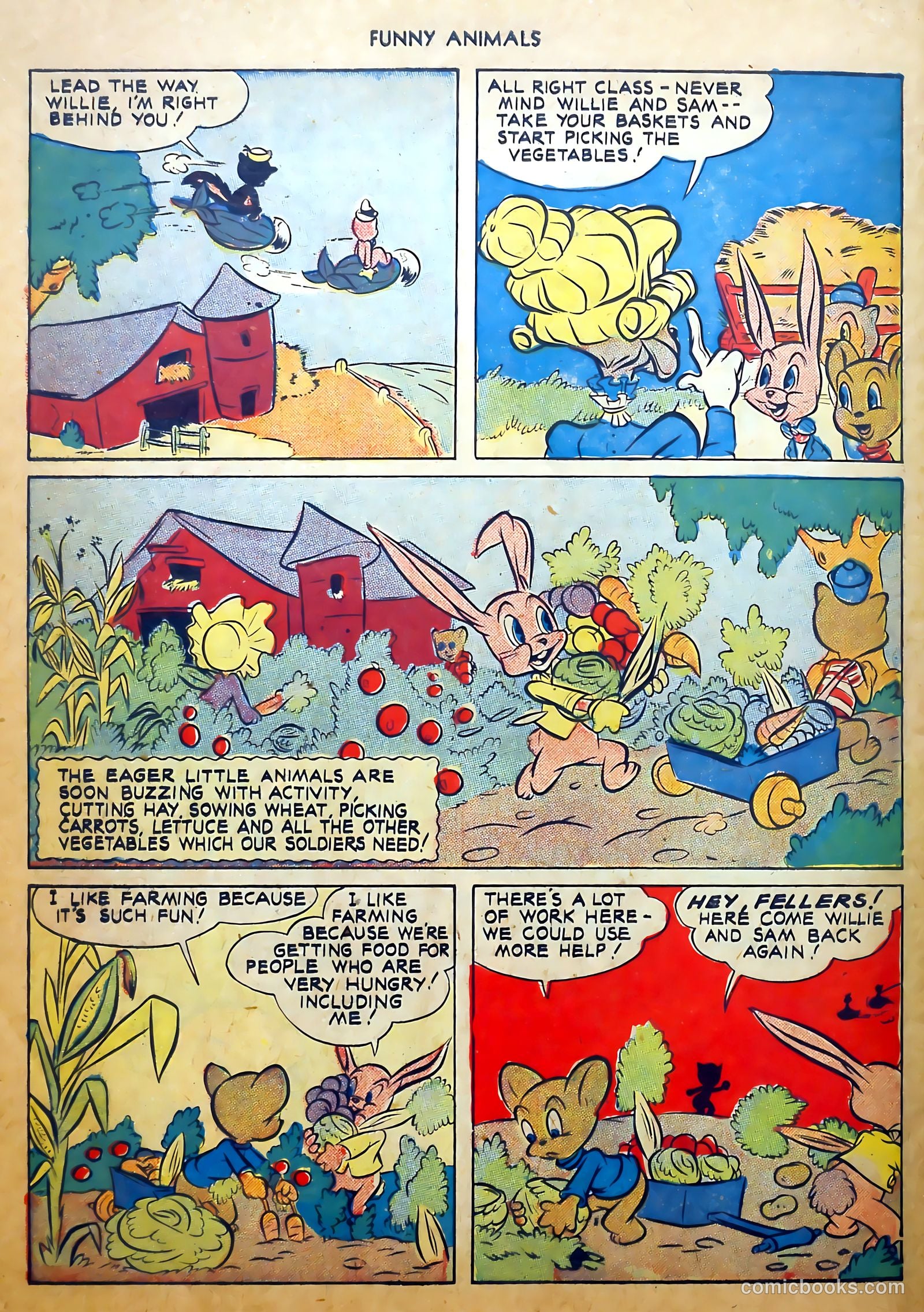 Fawcett's Funny Animals #11 — page 56 of 60