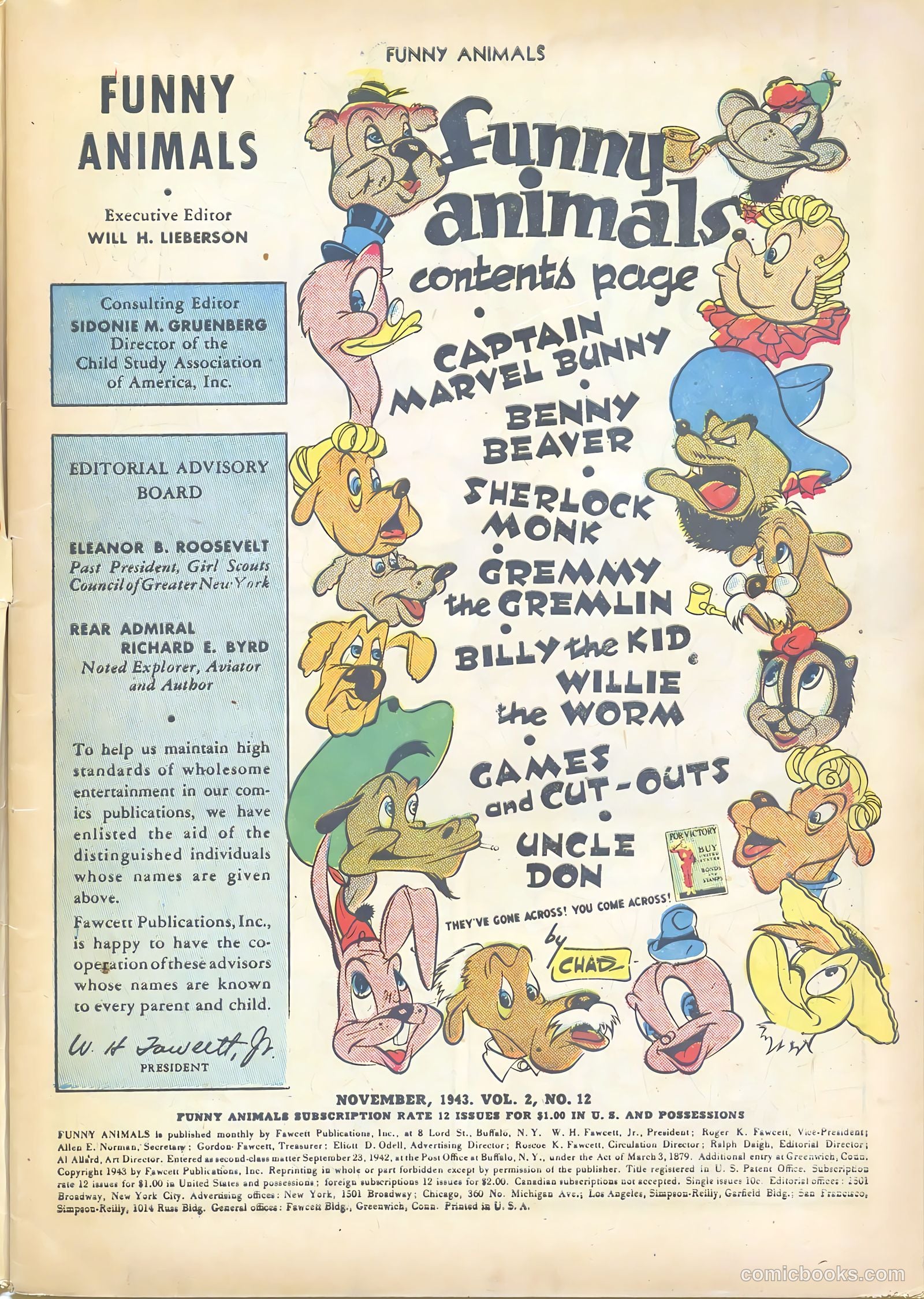 Fawcett's Funny Animals #12 — page 3 of 60