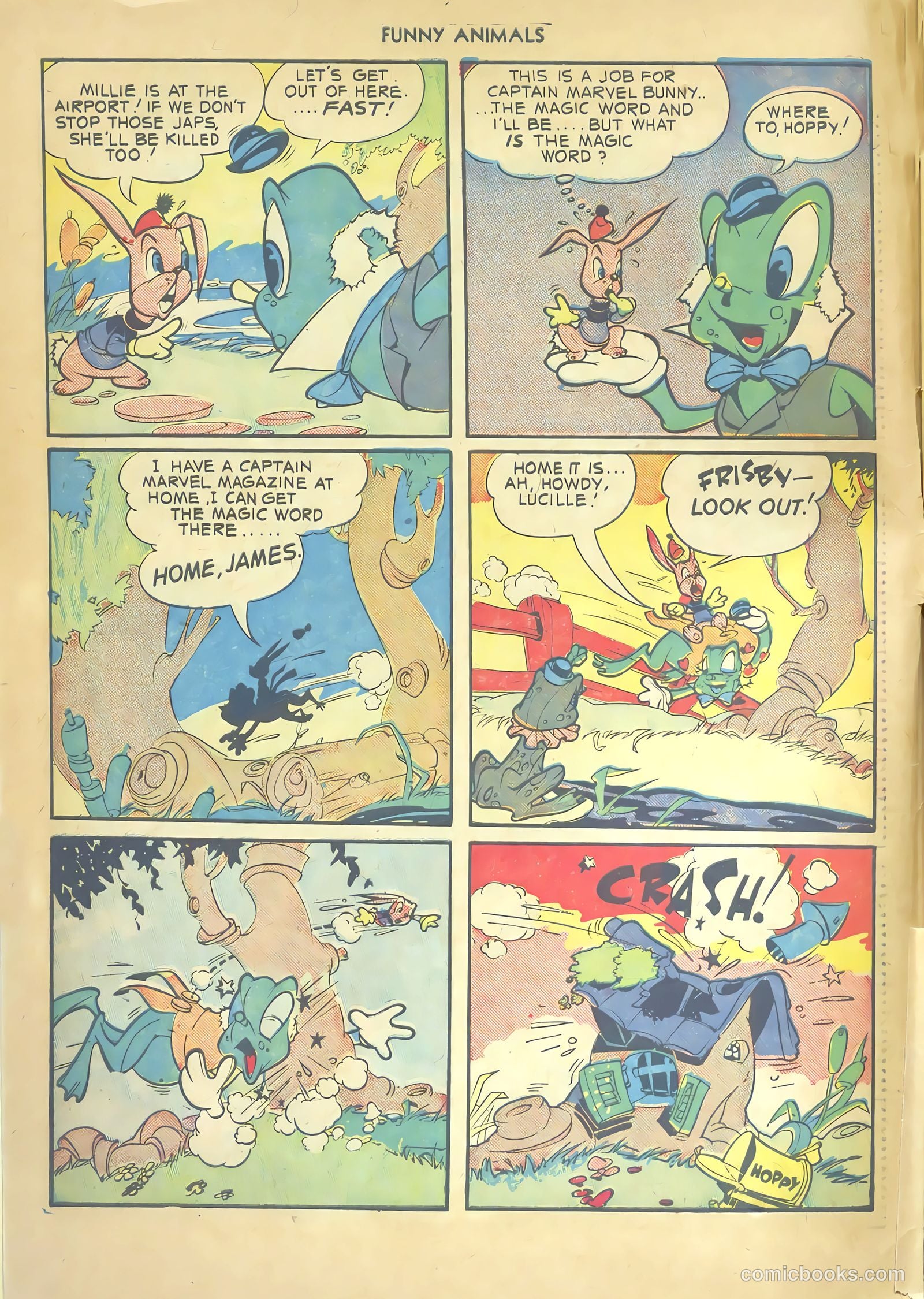 Fawcett's Funny Animals #12 — page 8 of 60
