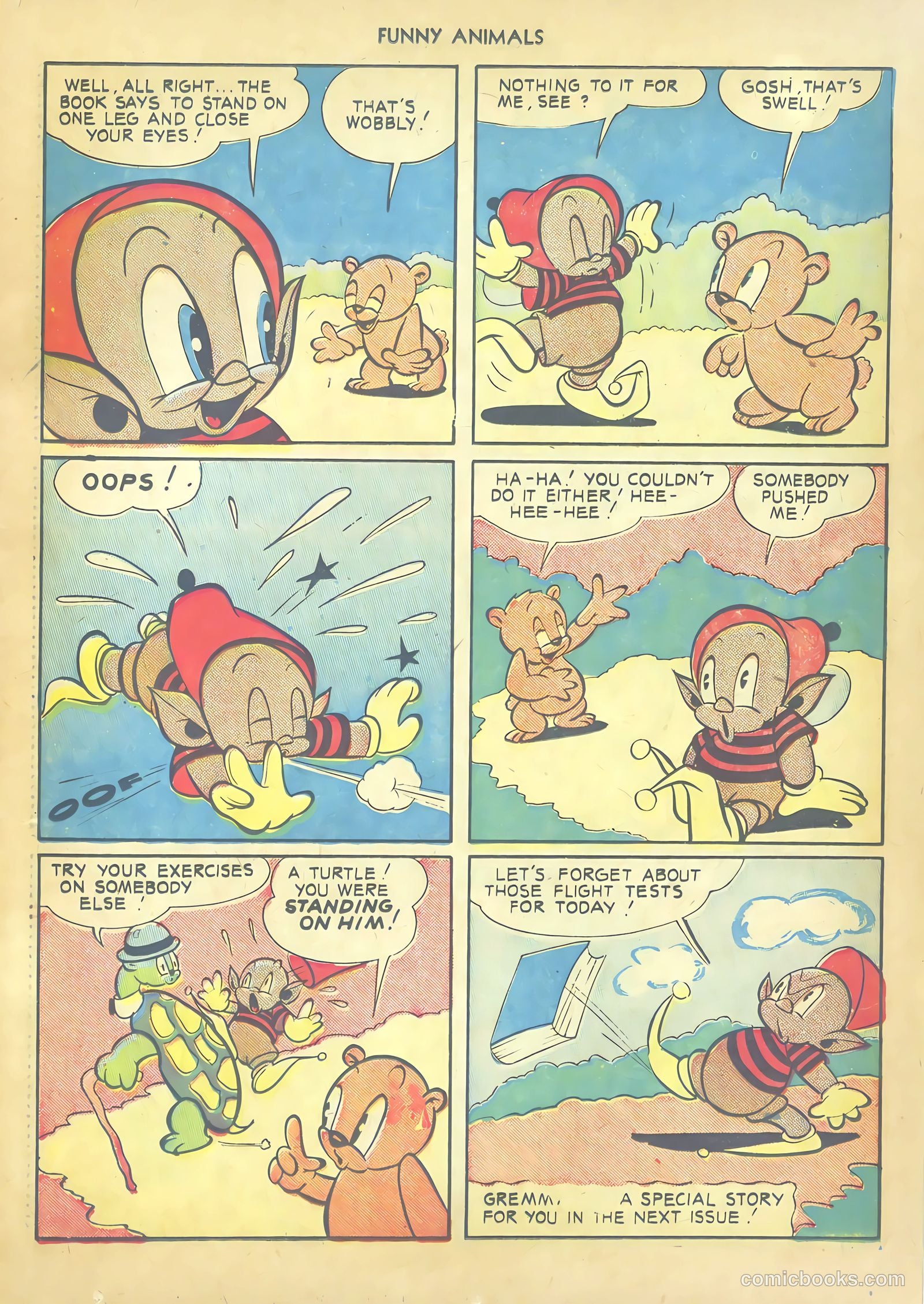 Fawcett's Funny Animals #12 — page 21 of 60