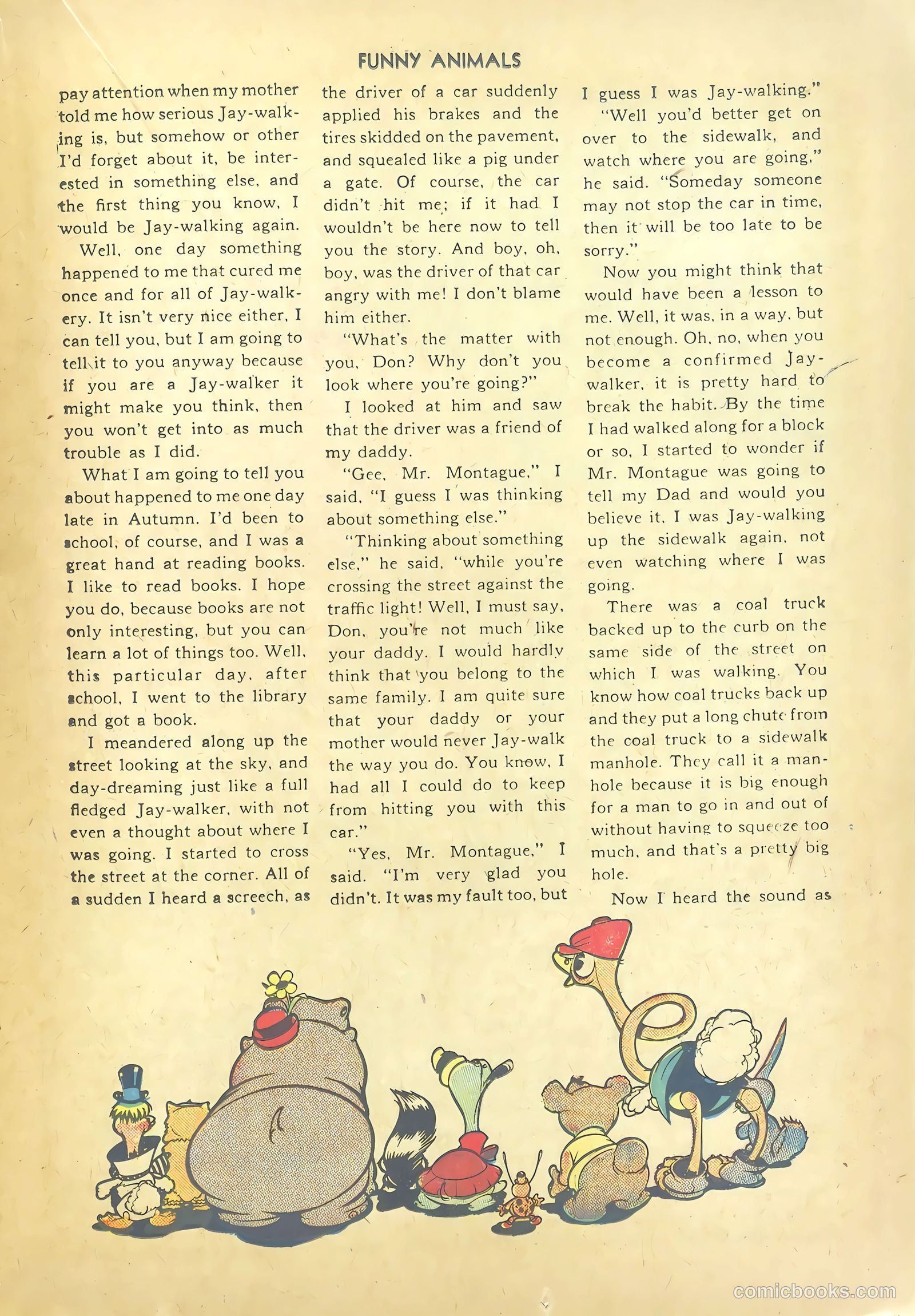 Fawcett's Funny Animals #12 — page 29 of 60